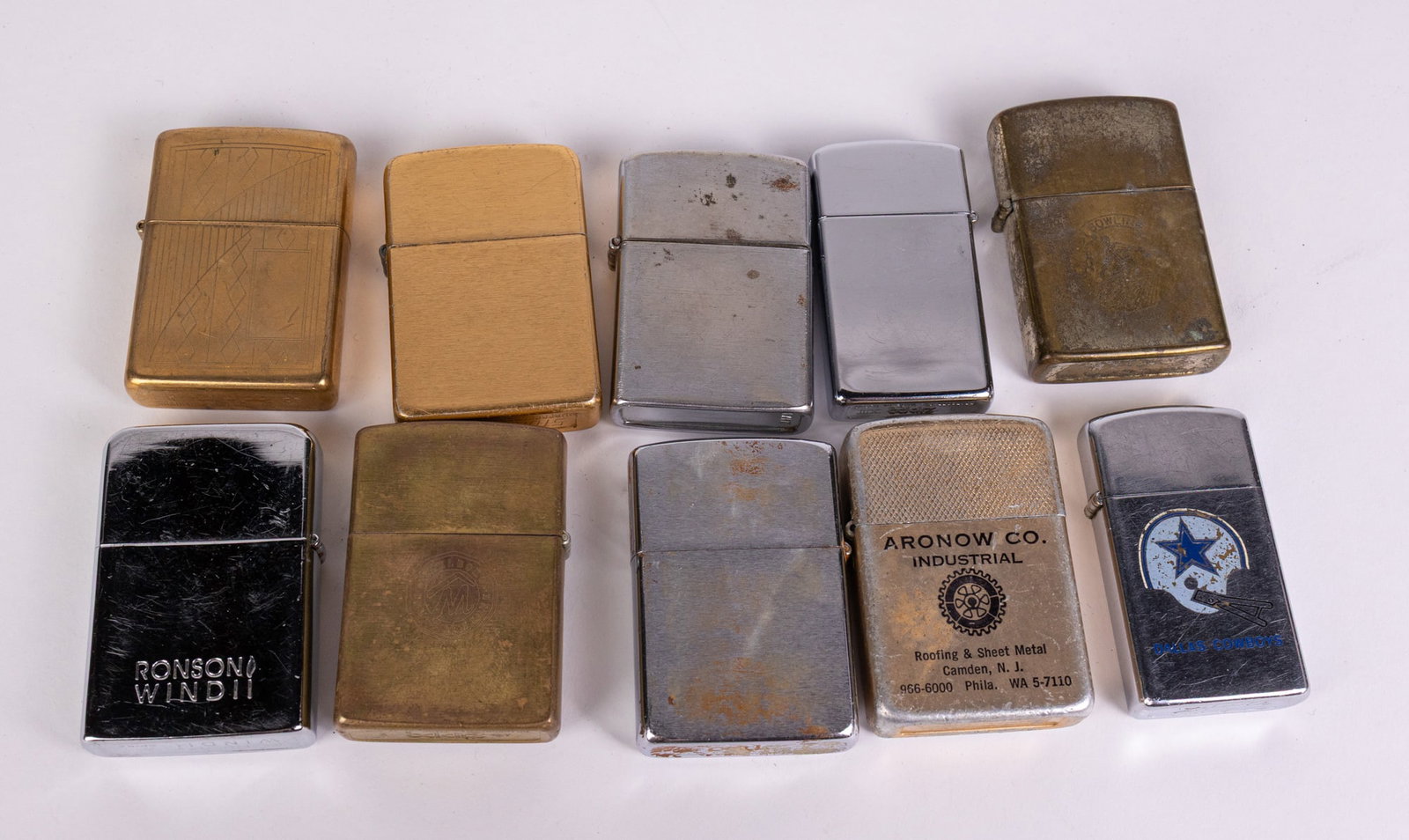 Lot of Assorted Zippo Lighters (1 of 6)