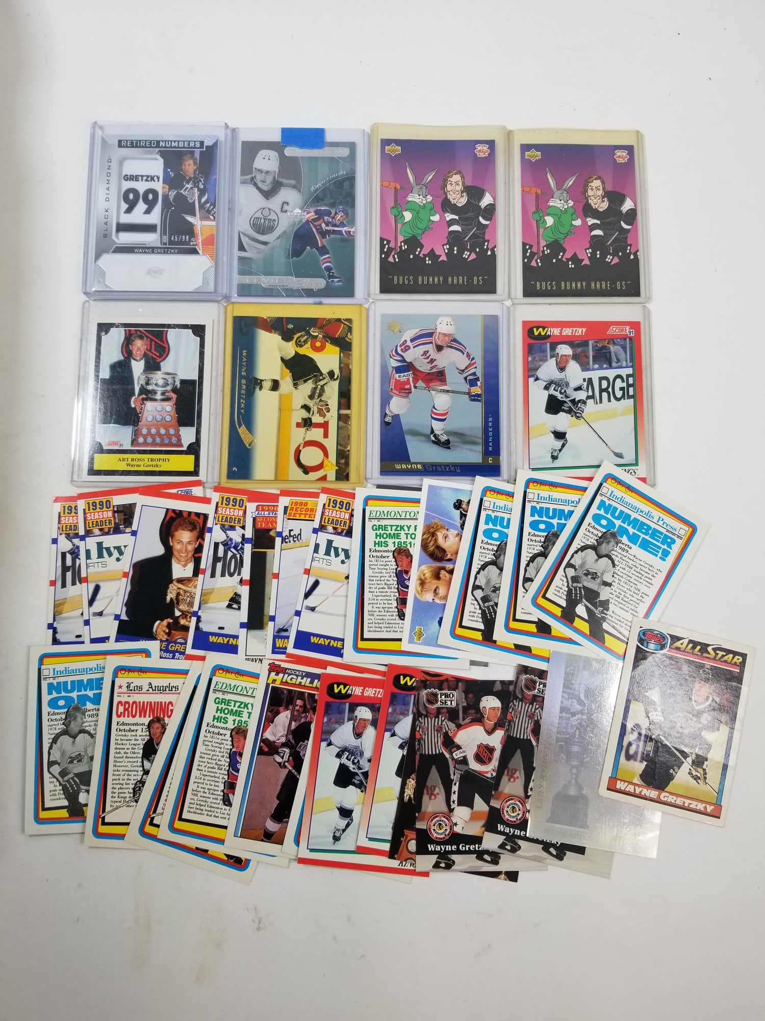 Large Assortment of Wayne Gretzky Cards - 2