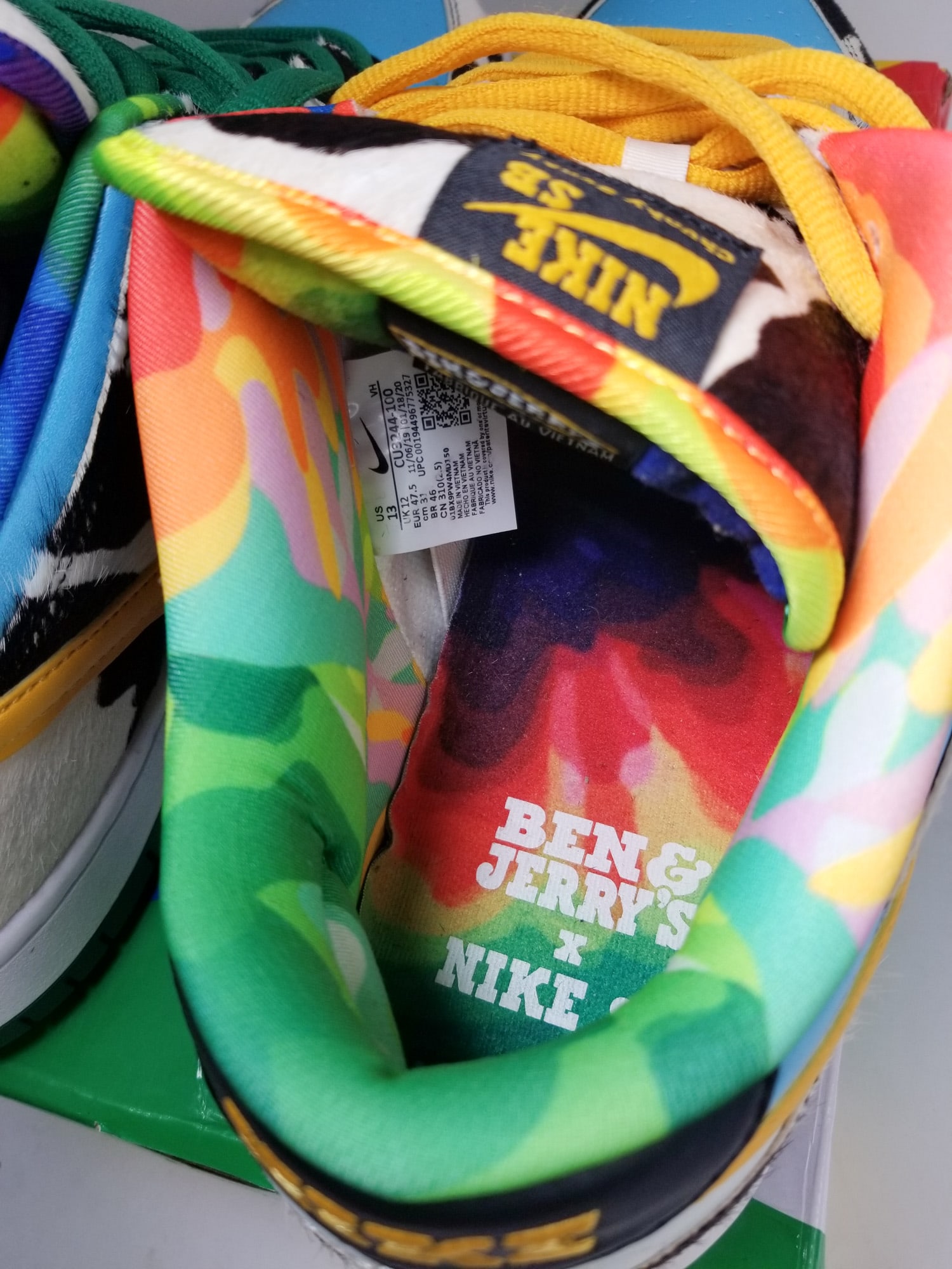Nike SB Low Ben & Jerry's Chunky Dunky Sneakers - 5