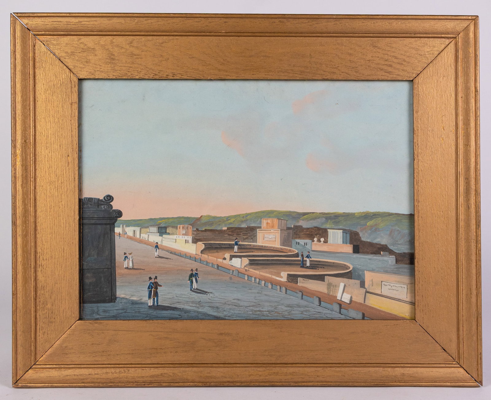 Neapolitan School (Italian, mid-19th century) Gouache: Neapolitan School (Italian, mid-19th century) Gouache Size 17" x 21.5" Literature Brooks Auction – Online Auction Terms & Conditions Contact: (856) 694-2960 | info@brooks.auction READ BEFORE