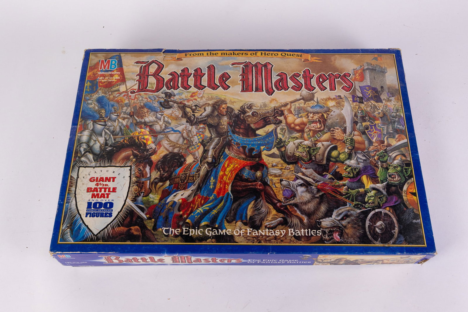 Vintage Milton Bradley "Battle Masters: The Epic Game of Fantasy Battles": Vintage Milton Bradley "Battle Masters: The Epic Game of Fantasy Battles": as/is Size 15" x 23" x 3" Literature Brooks Auction – Online Auction Terms & Conditions Contact: (856) 694-2960 | info