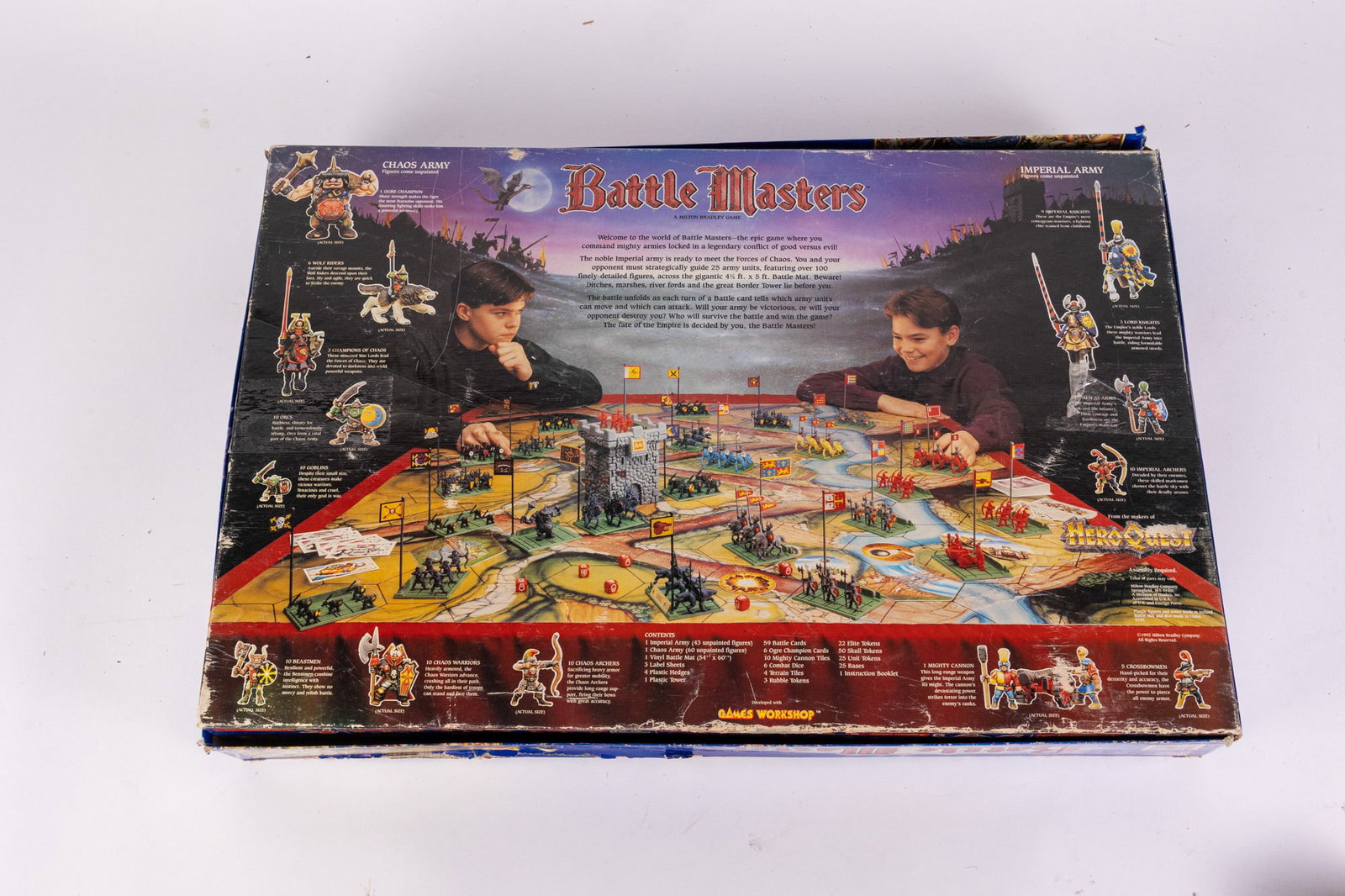 Vintage Milton Bradley "Battle Masters: The Epic Game of Fantasy Battles" - 9