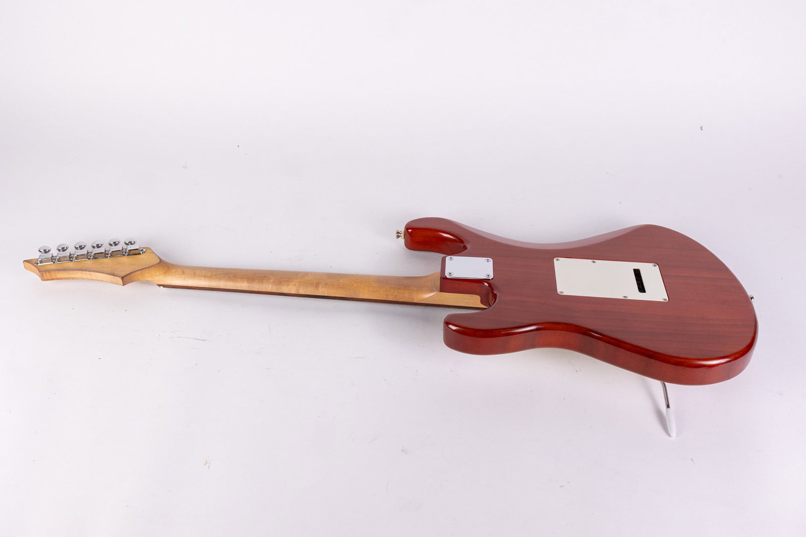 Vintage Brownsville Strat Electric Guitar w/ Soft Case & Stand - 6