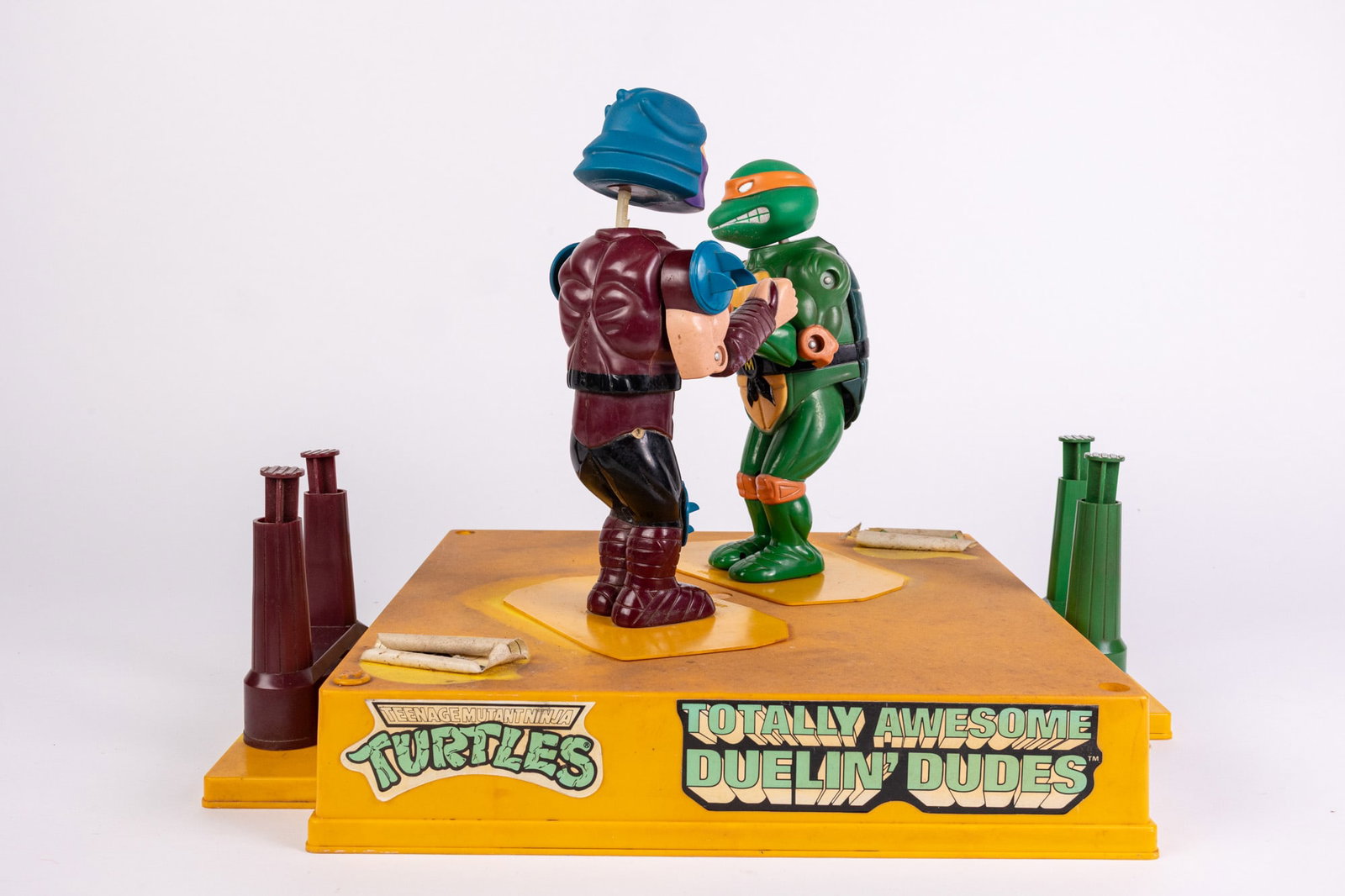 Vintage 1991 TMNT "Totally Awesome Duelin' Dudes" by REMCO - 5