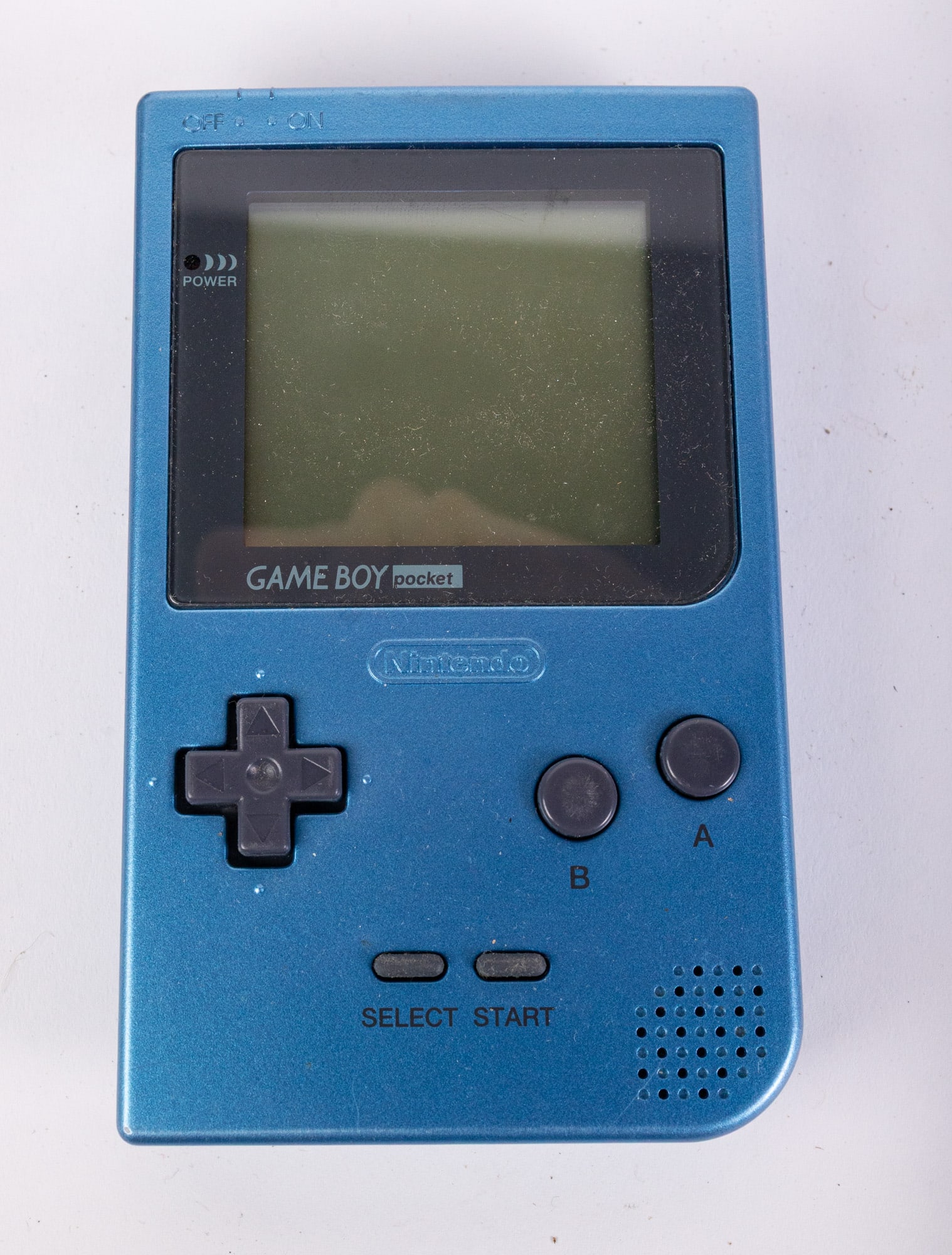 Vintage Ltd Ed Nintendo Game Boy Pocket Ice Blue w/ Clear Retail Box - 3