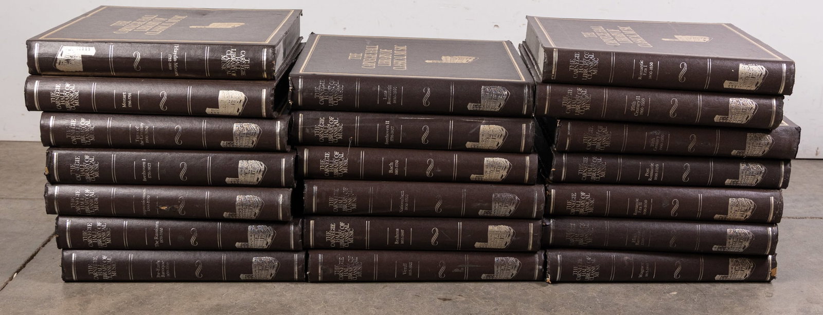Carnegie Hall Library of Classical Music 20 Volume Set: Carnegie Hall Library of Classical Music 20 Volume Set Literature Brooks Auction – Online Auction Terms & Conditions Contact: (856) 694-2960 | info@brooks.auction READ BEFORE YOU BID: We want