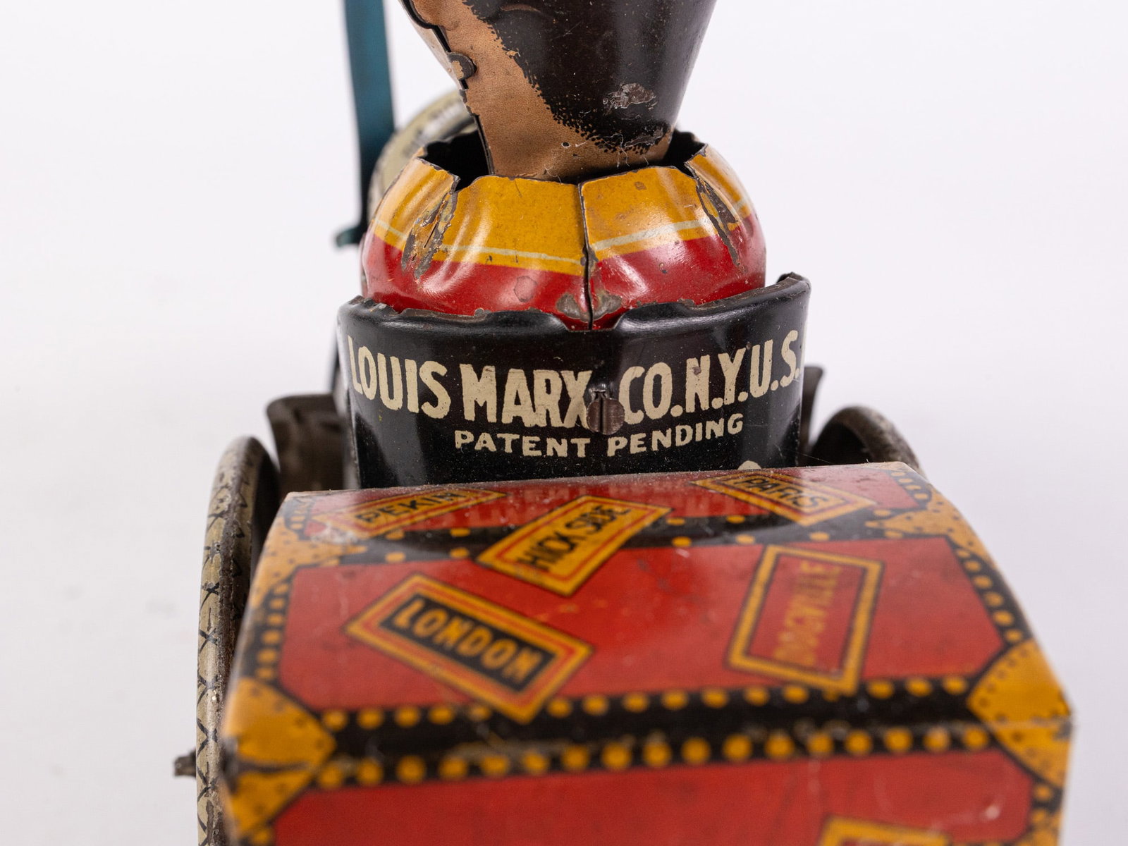 Vintage "Joy Rider" Tin Litho Wind Up Toy - 4