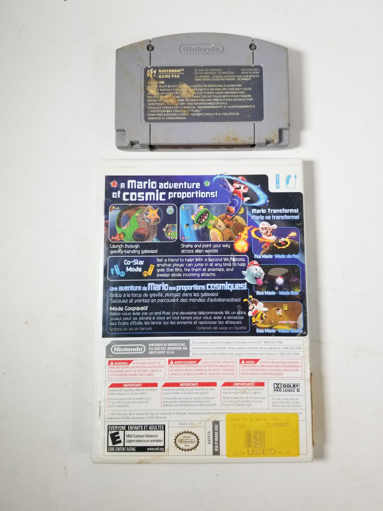 Nintendo 64 Super Smash Bros. & Wii Super Mario Galaxy - 3