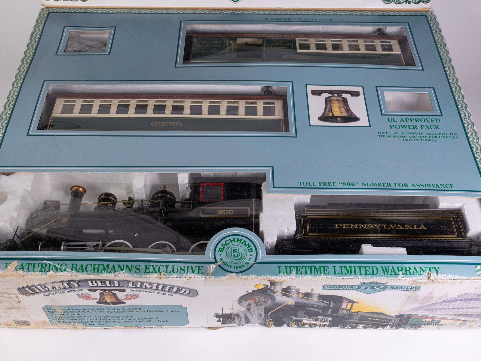 Bachmann Big Haulers Liberty Bell Limited Train Set - 2