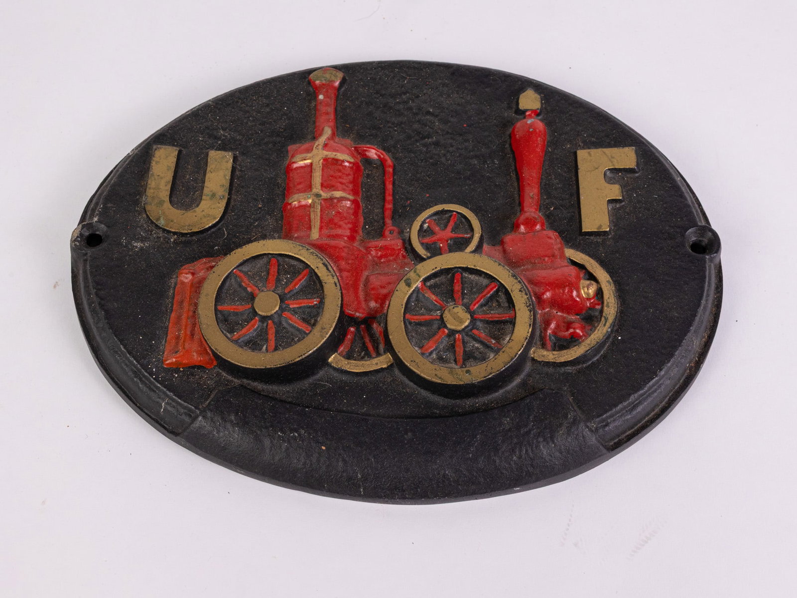 United Firemen's Insurance Company Cast Iron Plaque: United Firemen's Insurance Company Cast Iron Plaque Size 9" x 11" Literature Brooks Auction – Online Auction Terms & Conditions Contact: (856) 694-2960 | info@brooks.auction READ BEFORE YOU
