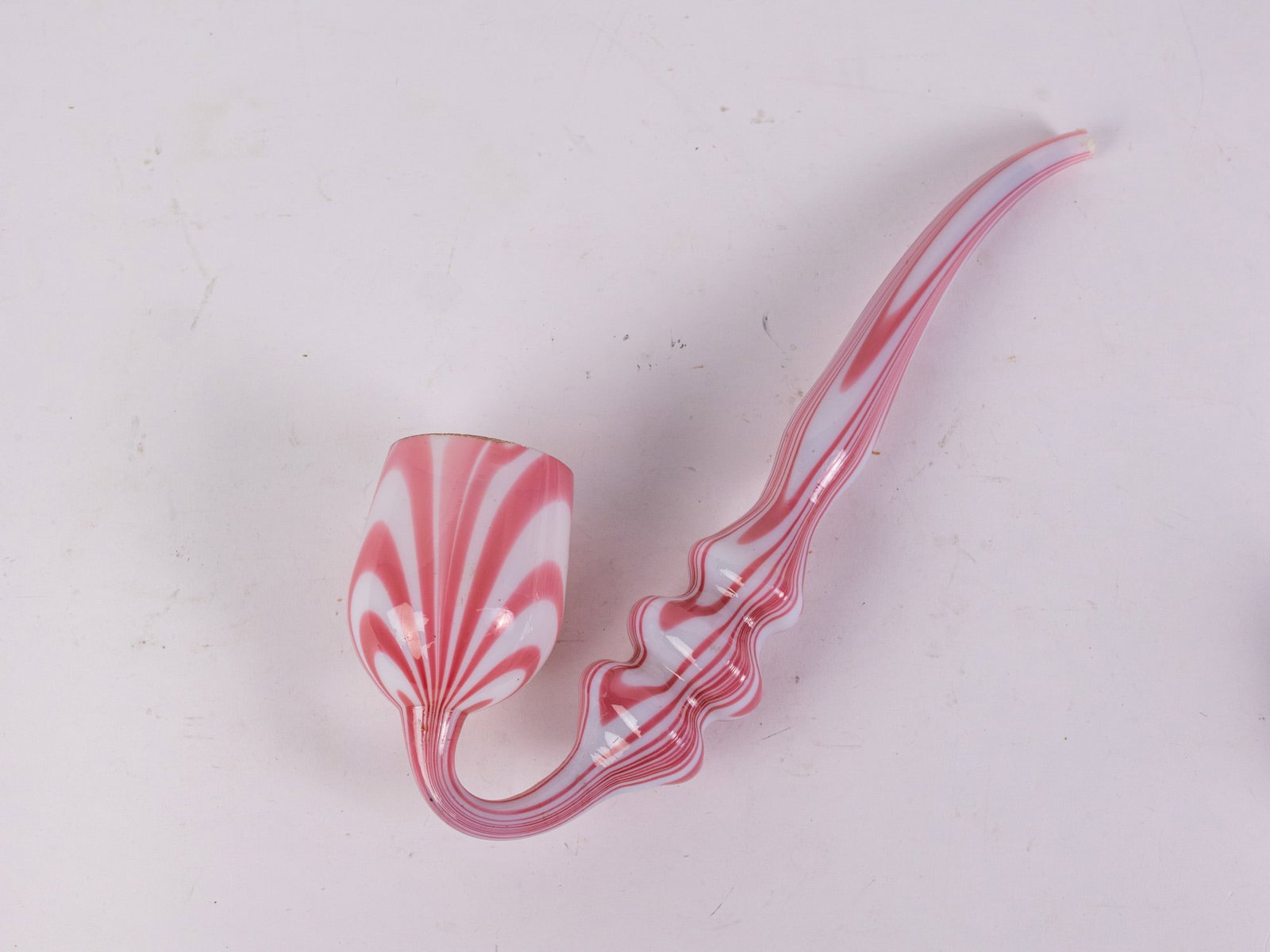 Large Whimsy Blown Glass Pipe - 3