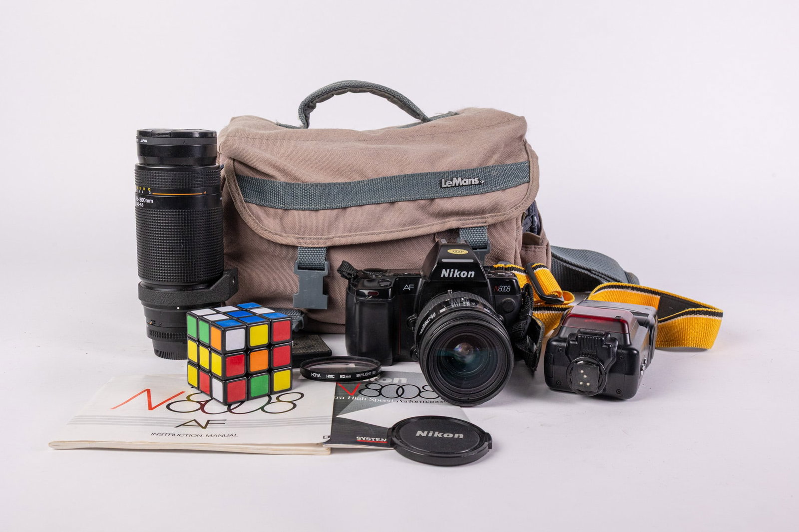 Nikon N8008 SLR Film Camera with Accessories - 2