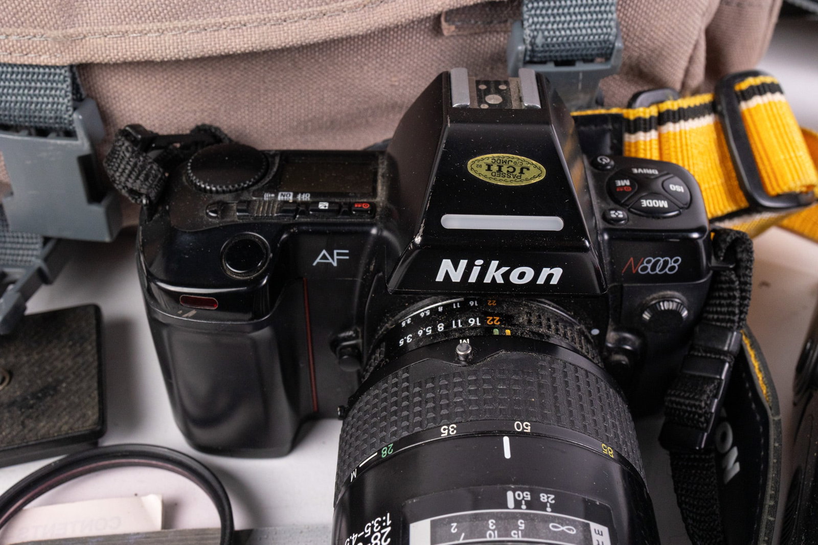 Nikon N8008 SLR Film Camera with Accessories - 4