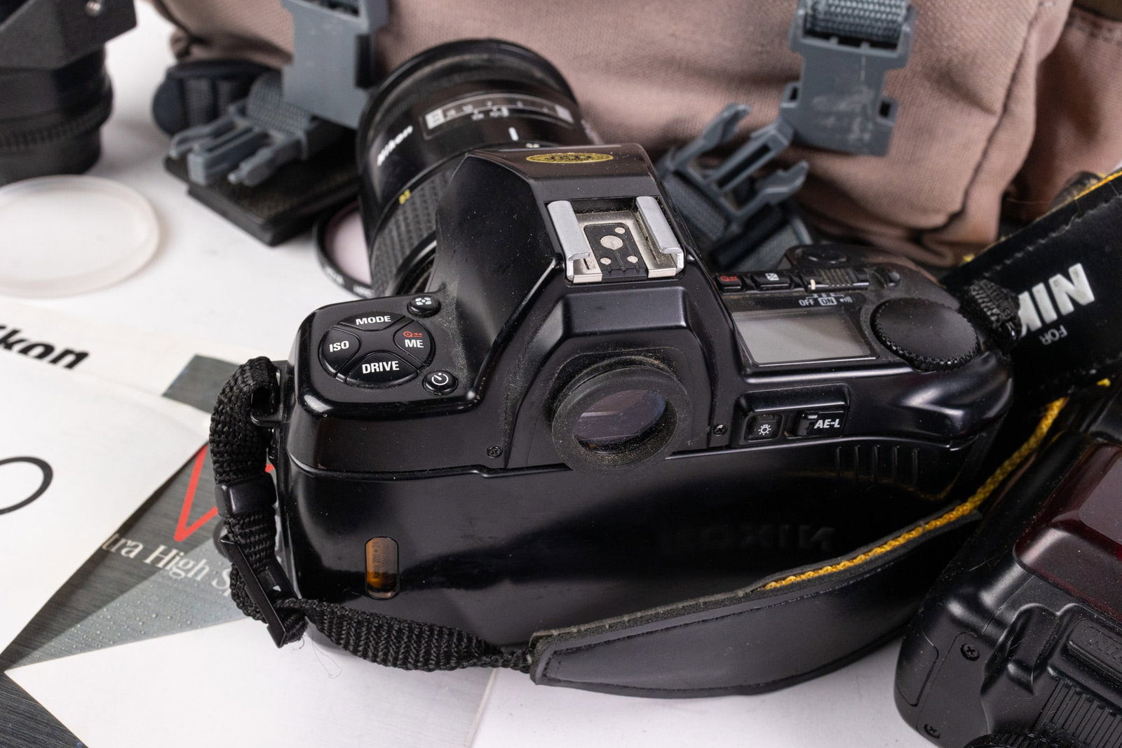 Nikon N8008 SLR Film Camera with Accessories - 5