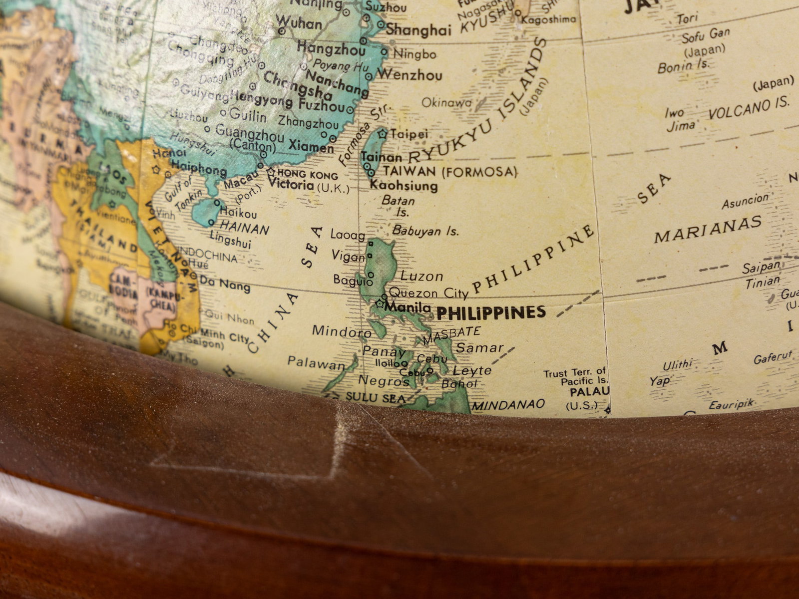Vintage Replogle Standing Globe - 3
