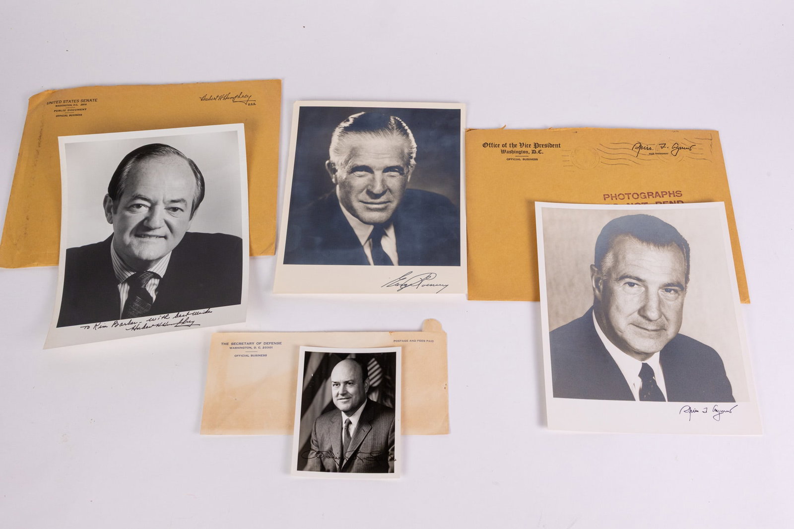 Autographs from Assorted 20th Century American Politicians (1 of 5)