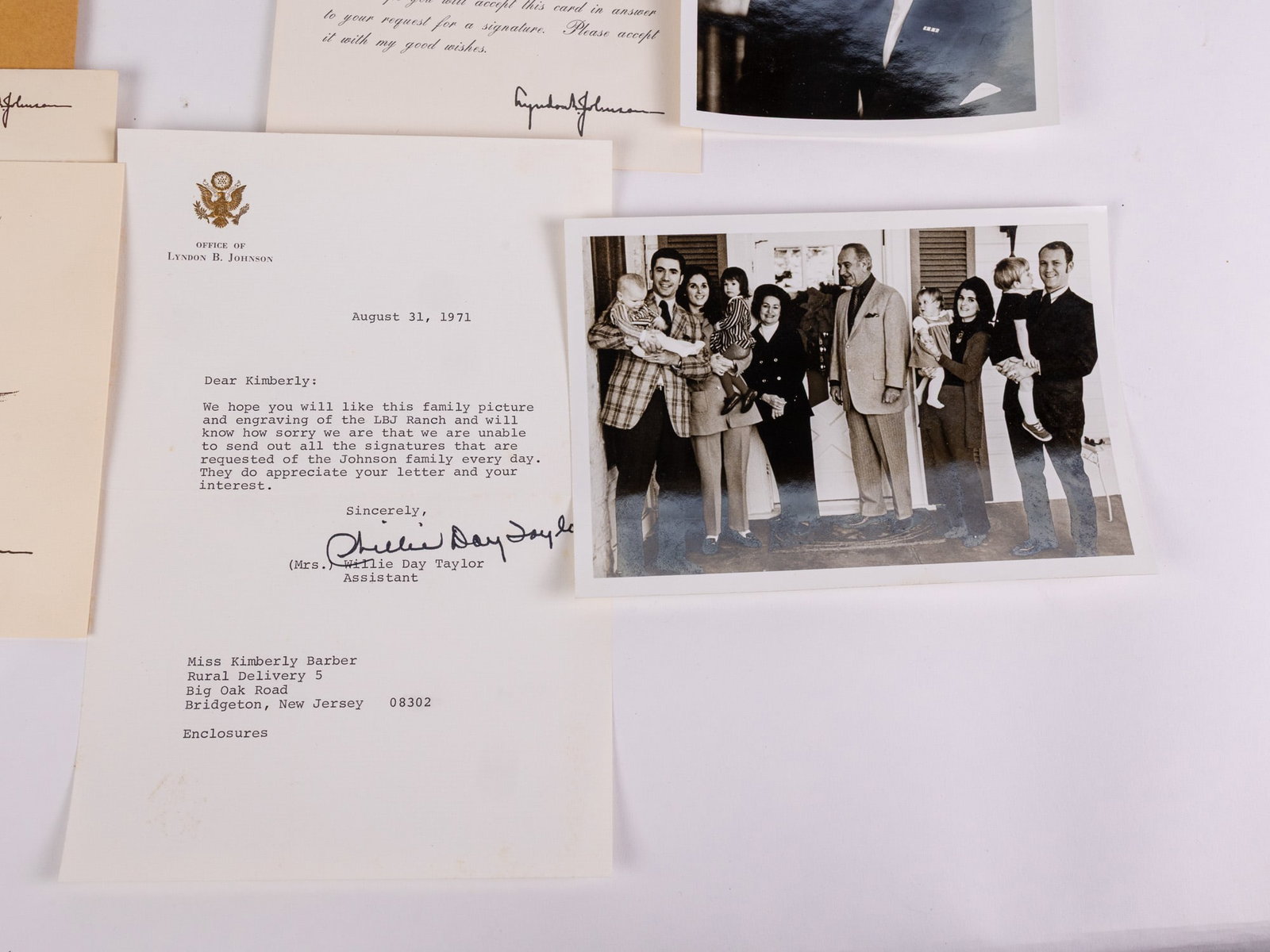 Lot of Assorted Presidential Correspondences - 6