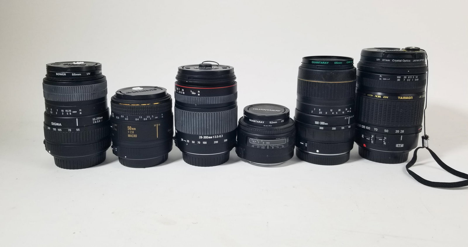 Lot of Assorted Camera Lenses (1 of 2)