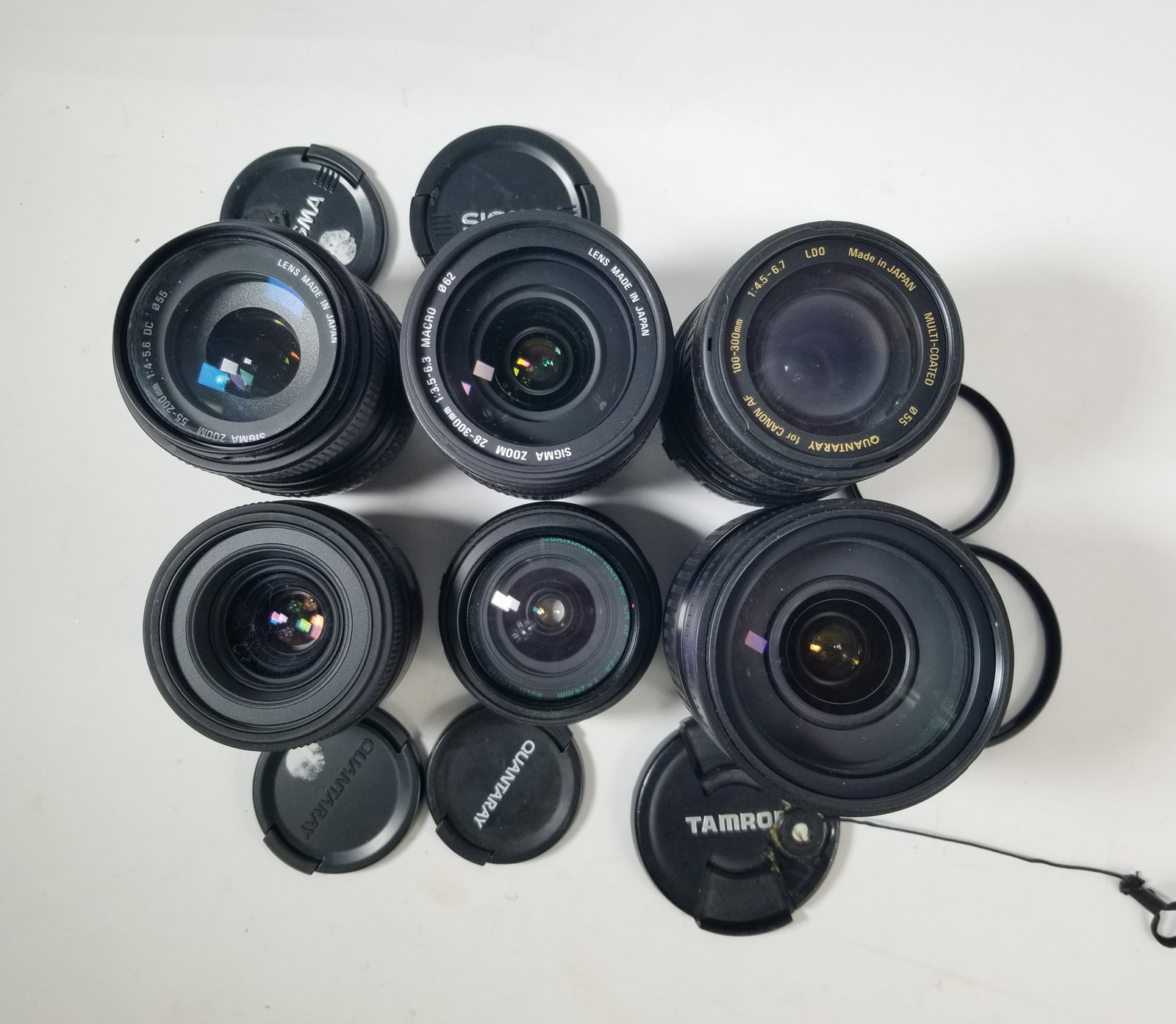 Lot of Assorted Camera Lenses - 2