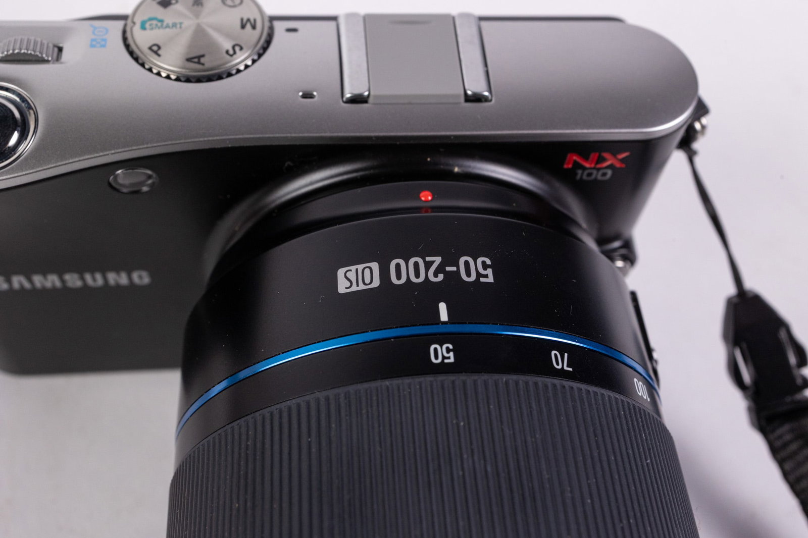 Samsung NX100 Digital Camera with Additional Zoom Lens - 10