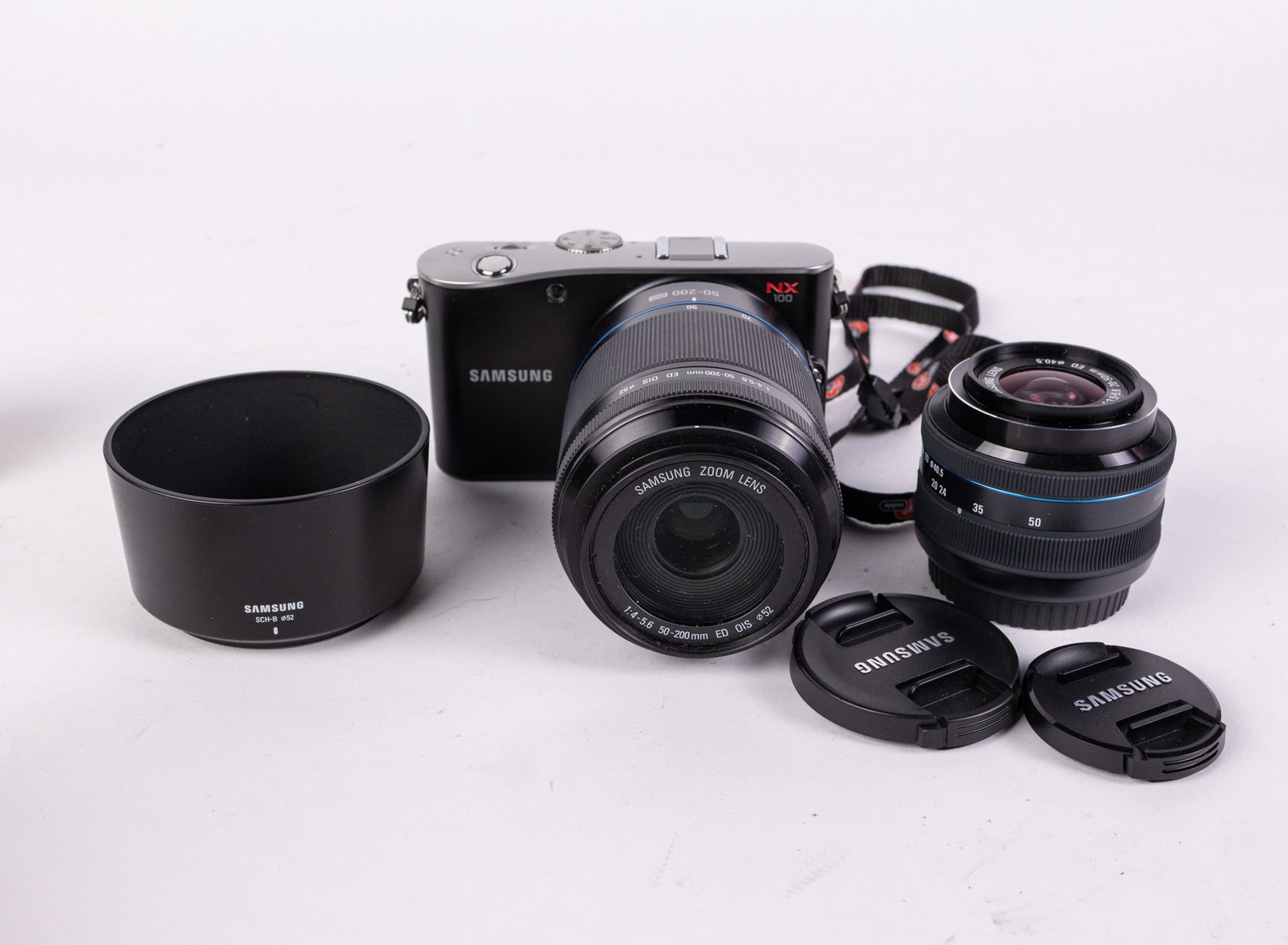 Samsung NX100 Digital Camera with Additional Zoom Lens (1 of 10)