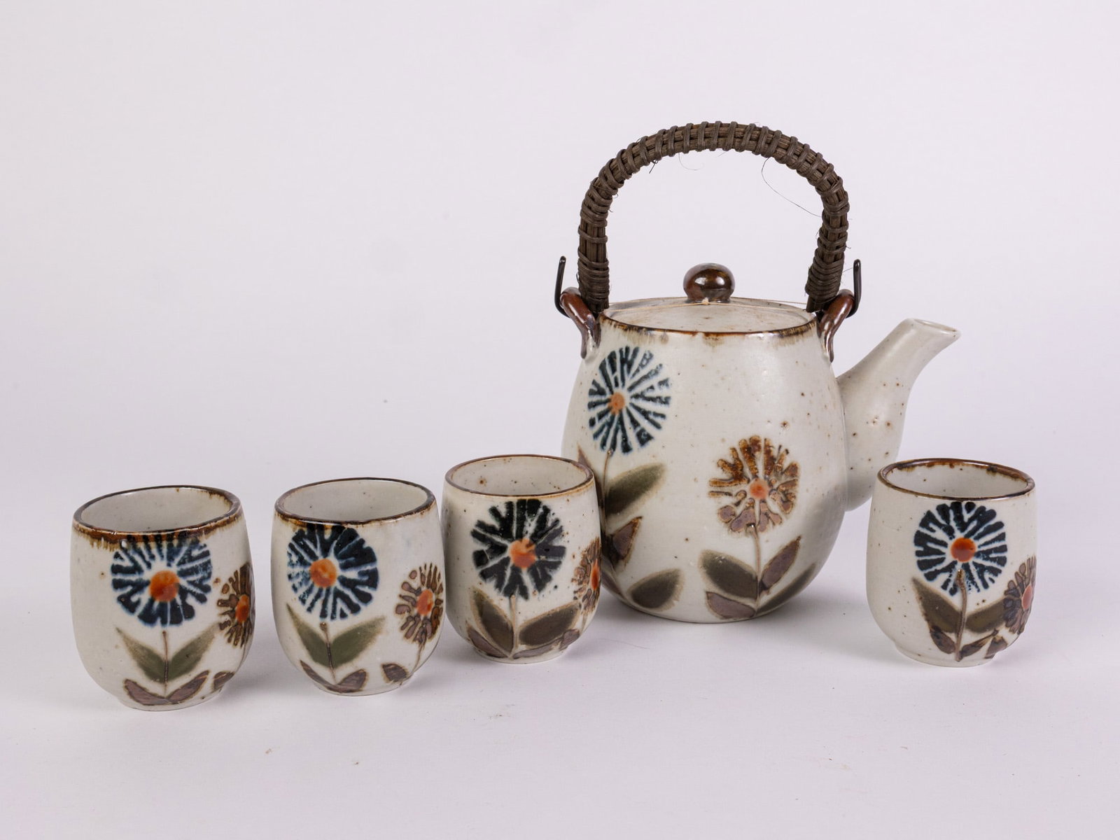 Vintage Japanese Ceramic Tea Set: Vintage Japanese Ceramic Tea Set Size 7" x 12" x 12" Literature Brooks Auction – Online Auction Terms & Conditions Contact: (856) 694-2960 | info@brooks.auction READ BEFORE YOU BID: We w