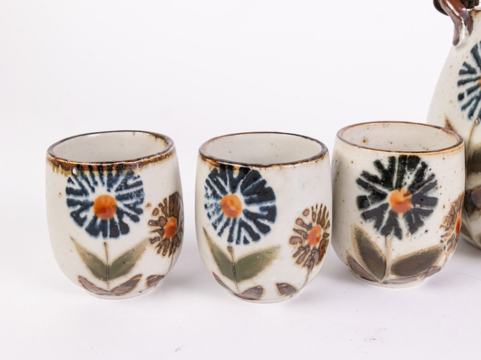 Vintage Japanese Ceramic Tea Set - 3