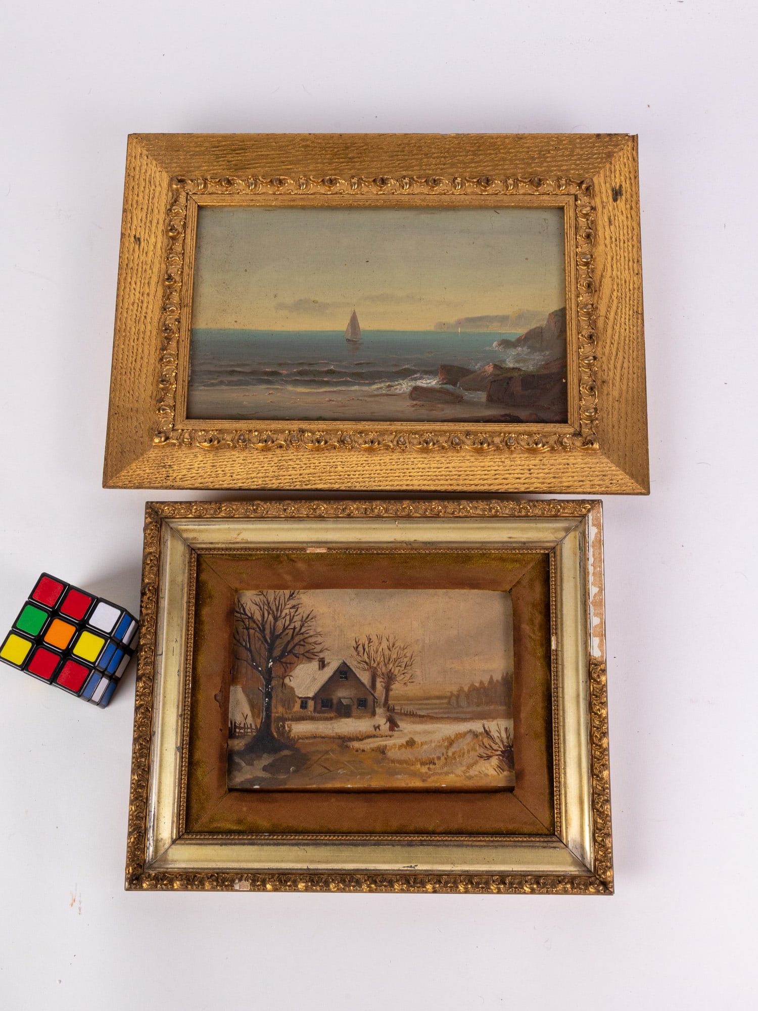 Two Small Original Oil Paintings - 2
