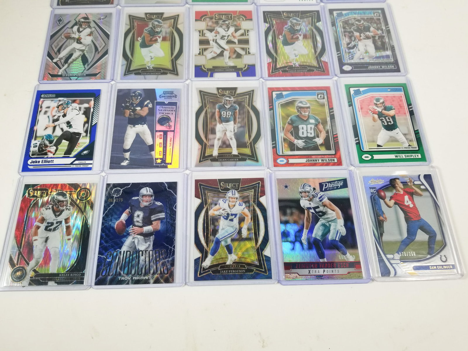 Assortment of Modern Football Insert and Parallel Cards - 4