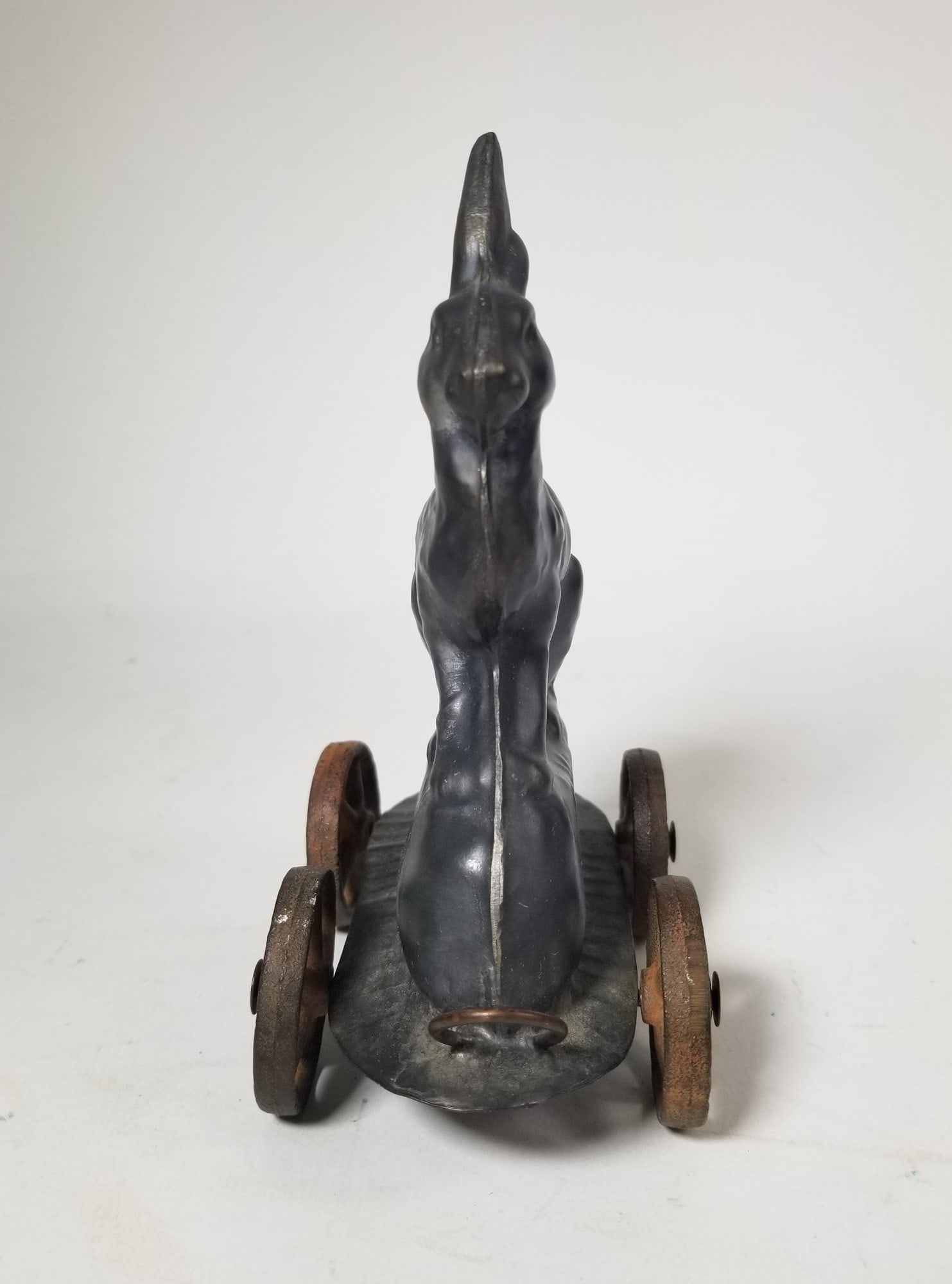 Michael Bonne Folk Art Rabbit Toy - 4