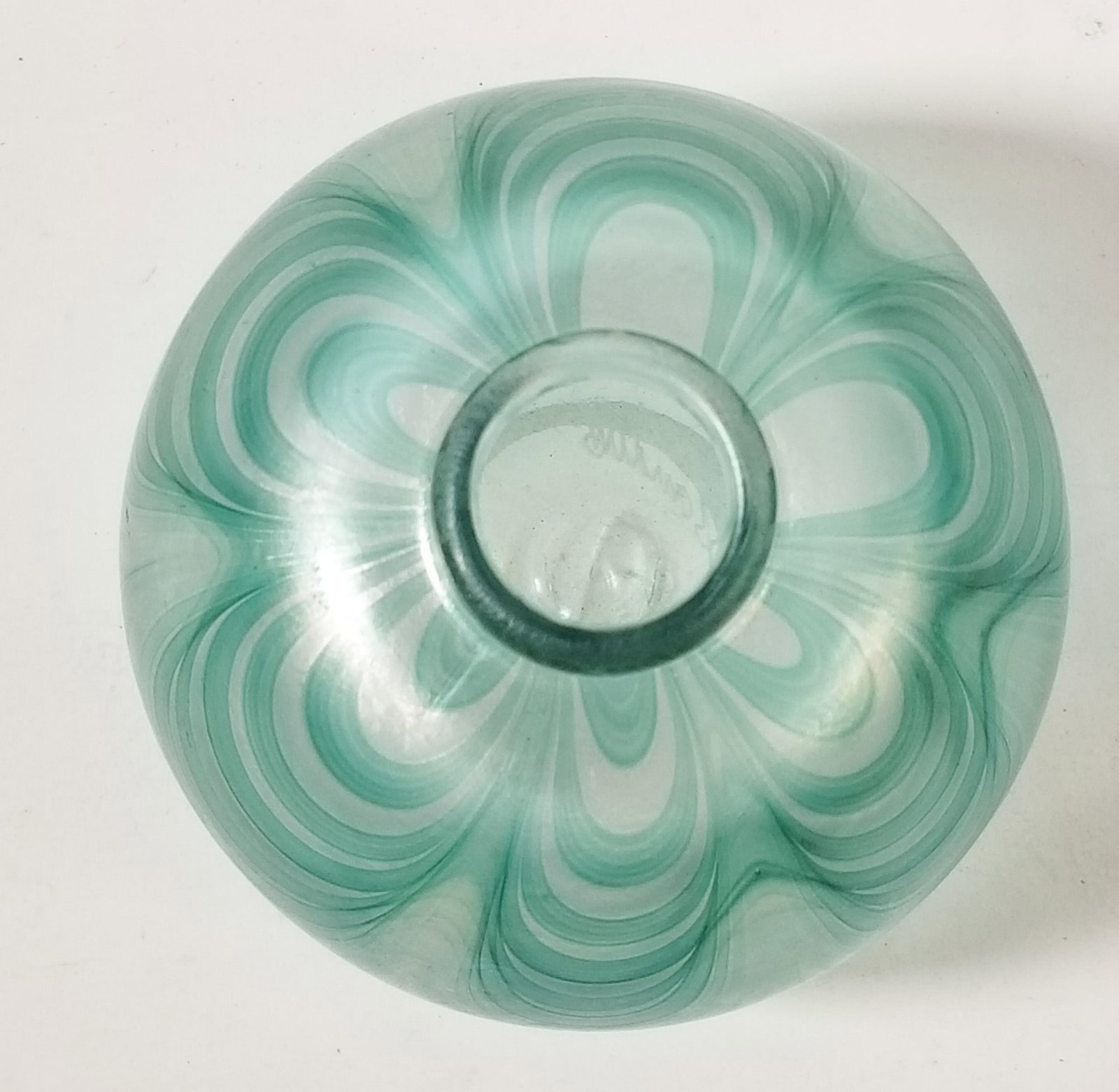 Small Art Glass Hand Blown Vase - 3