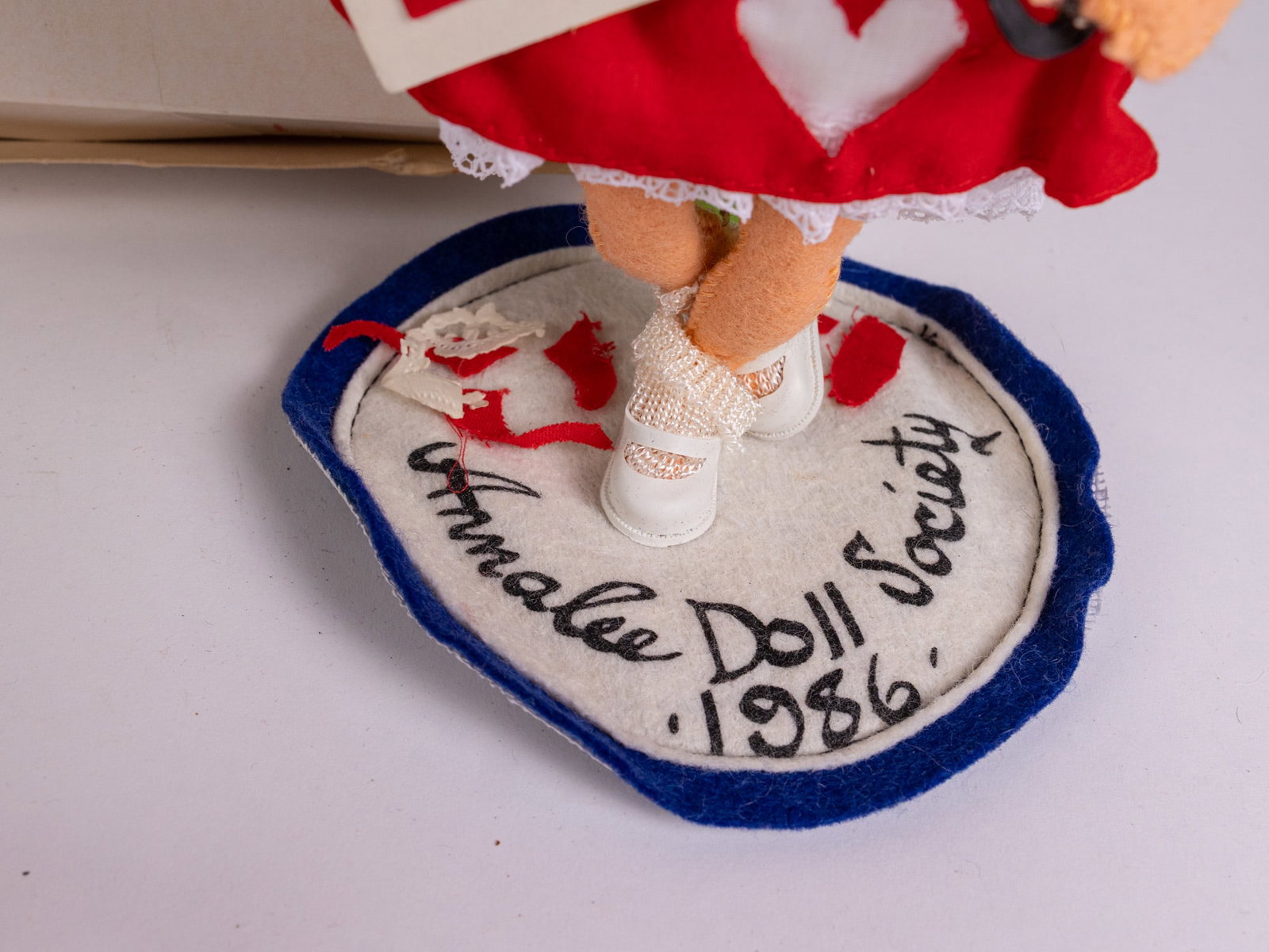 Grouping of Vintage Annalee Doll Society Figures & Pins - 8