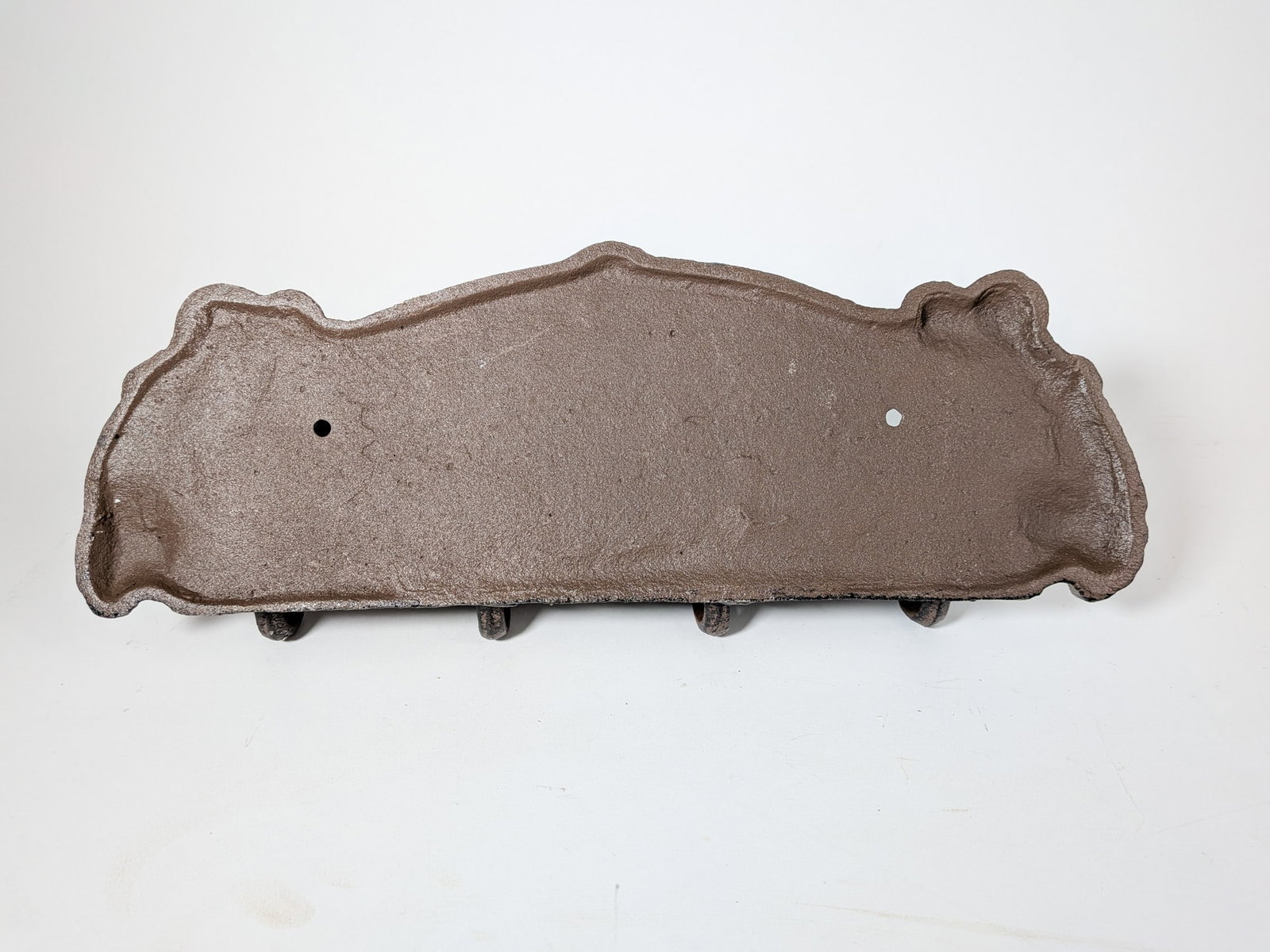 Cast Iron Haircut and Shave Wall Mounted Hooks - 2