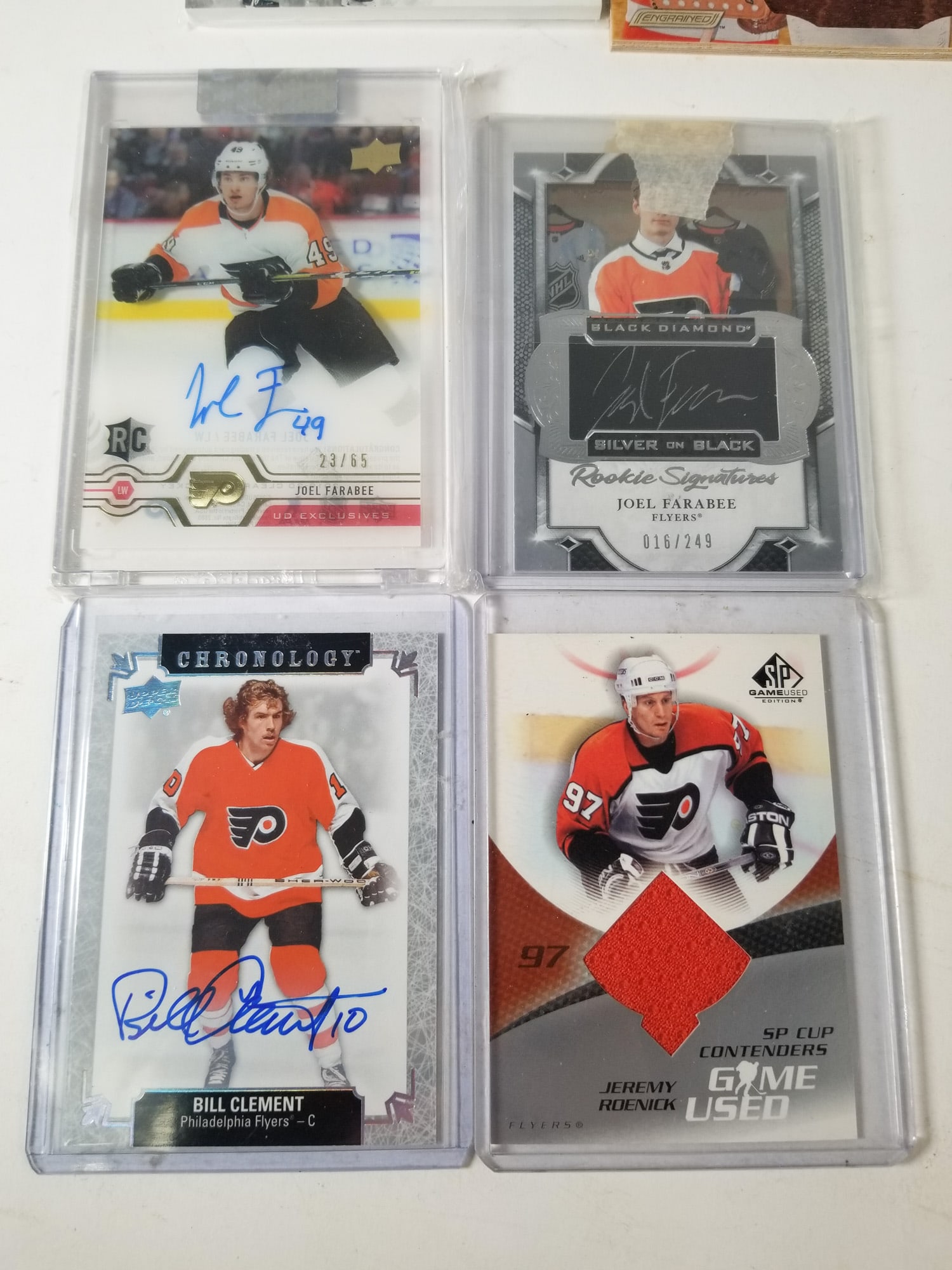 Assortment of Flyers Autograph and Relic Cards - 2