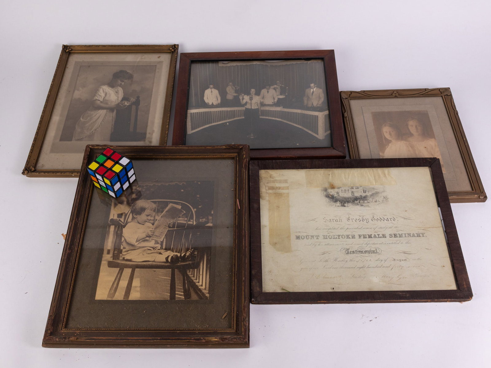 Lot of Assorted Vintage and Antique Framed Photographs - 2