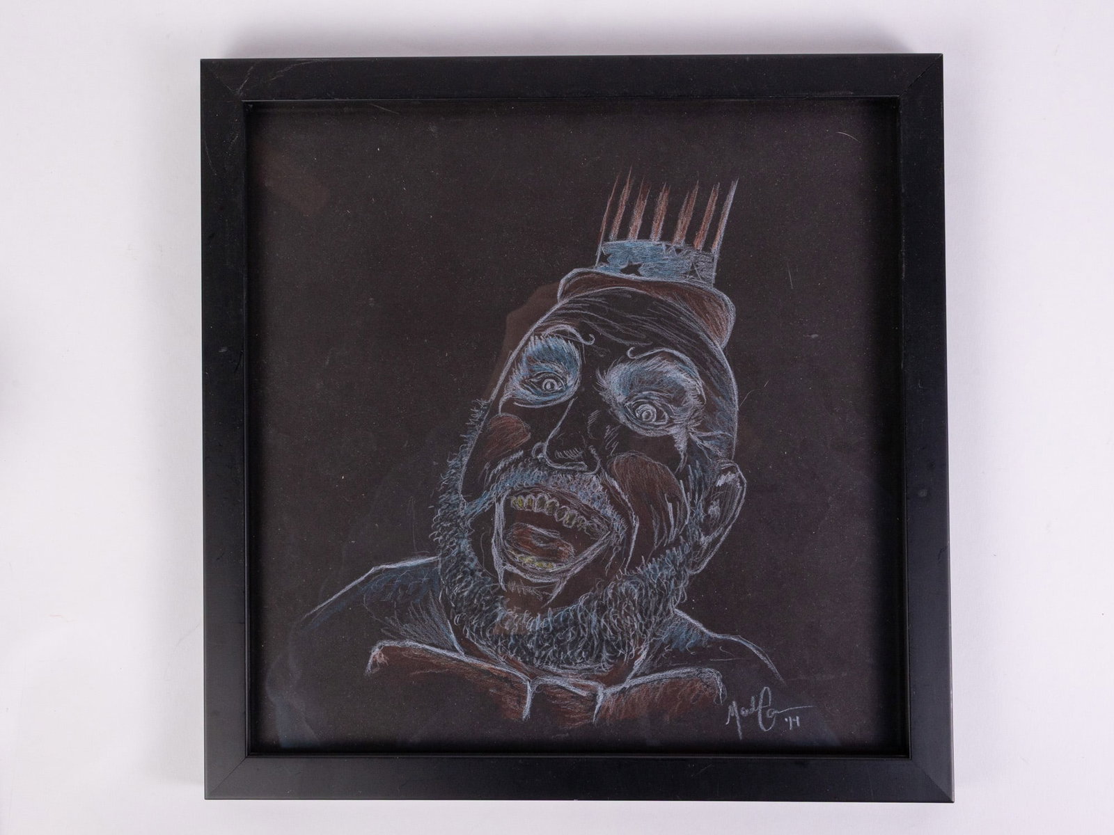 Original Captain Spaulding Sketch Signed by Artist: Original Captain Spaulding Sketch Signed by Artist Size 13.5" x 13.5" Literature Brooks Auction – Online Auction Terms & Conditions Contact: (856) 694-2960 | info@brooks.auction READ BEFORE YOU
