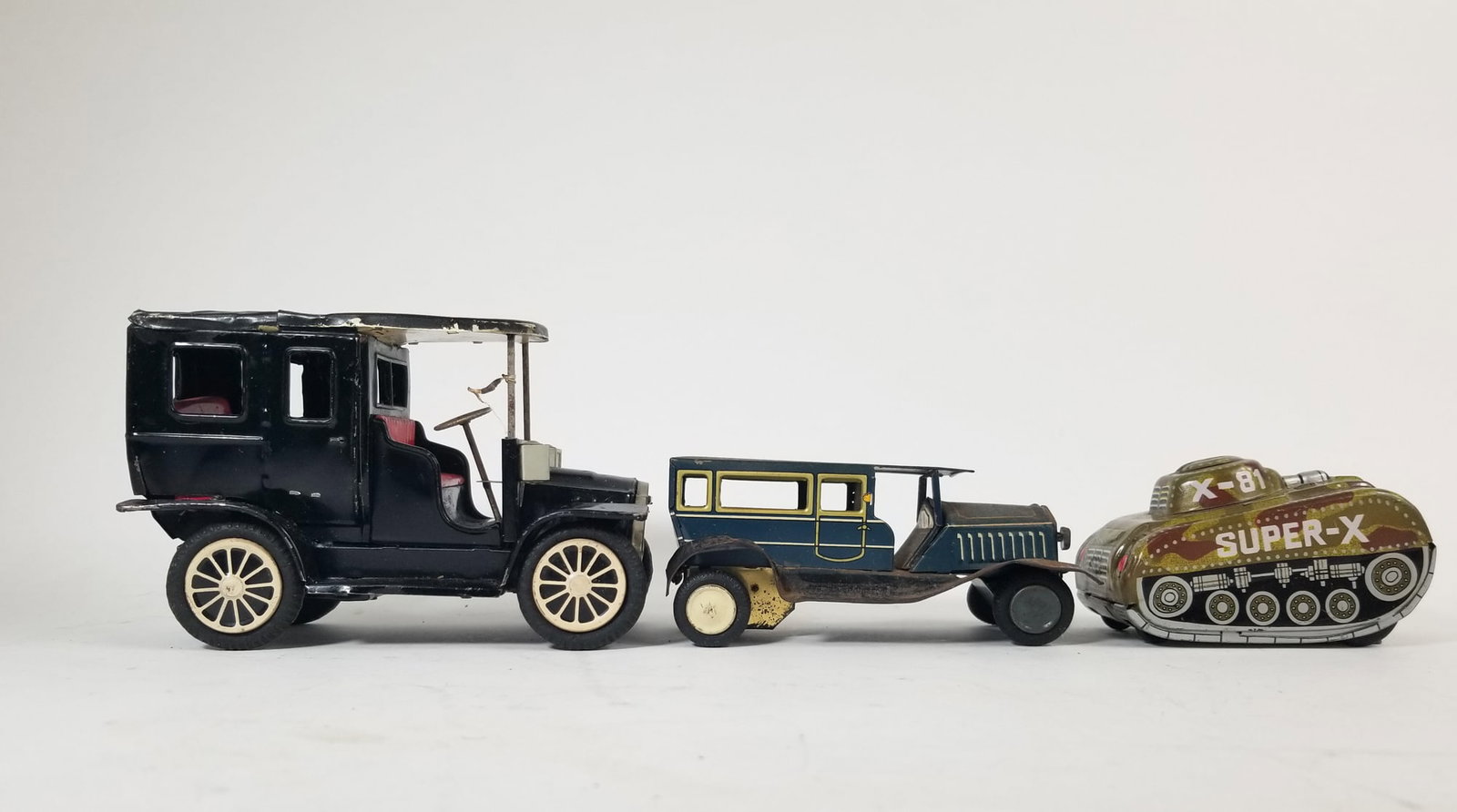 Three Vintage Tin Toys (1 of 3)