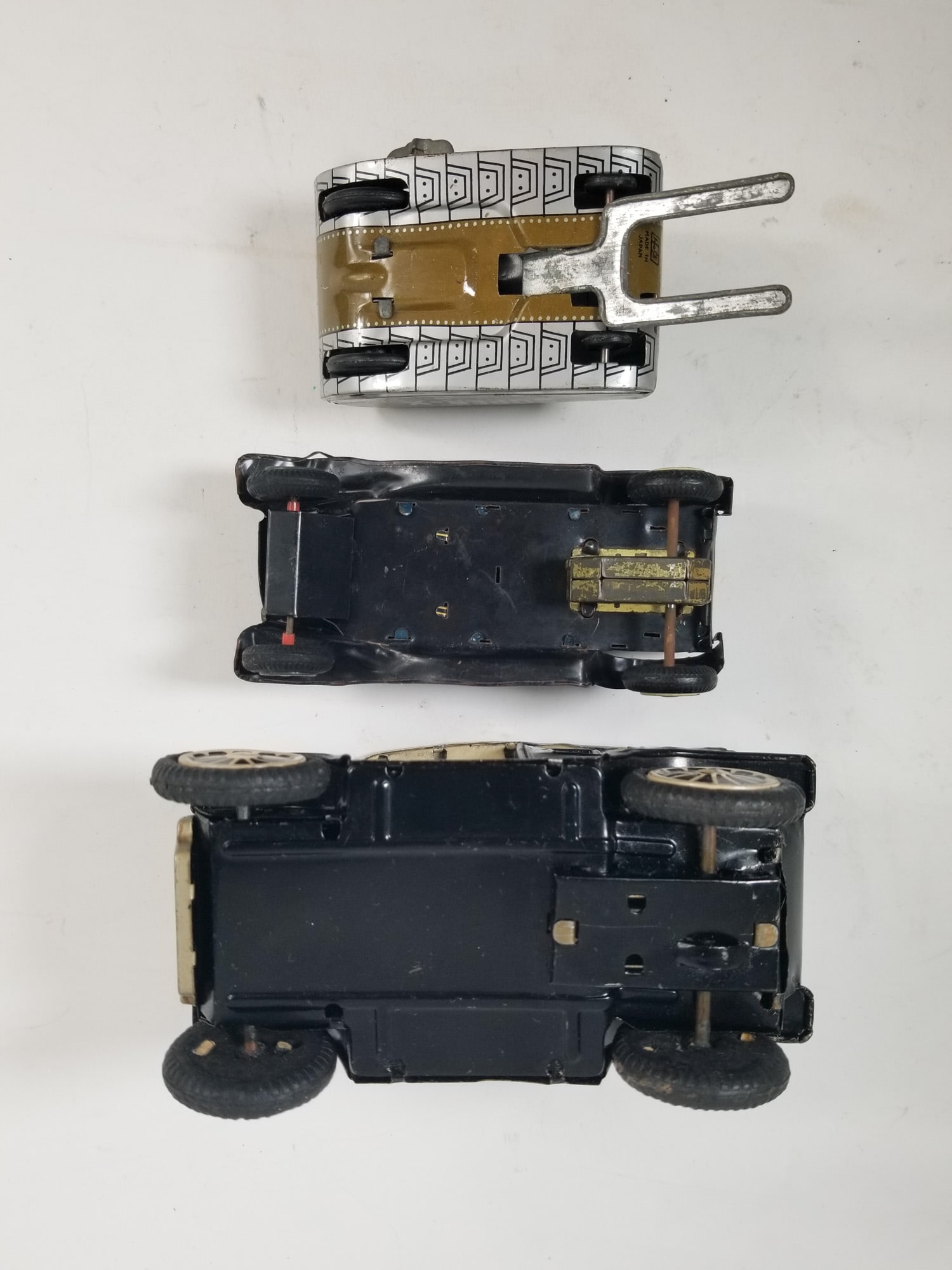Three Vintage Tin Toys - 3