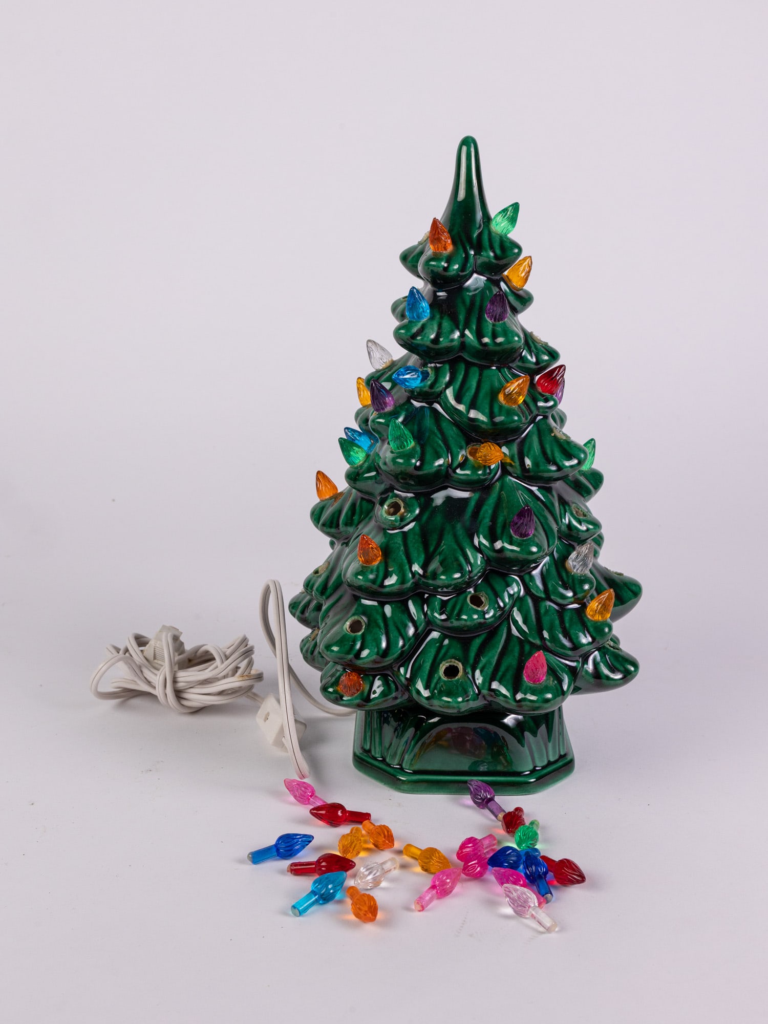 Vintage Ceramic Lighted Christmas Tree (1 of 6)