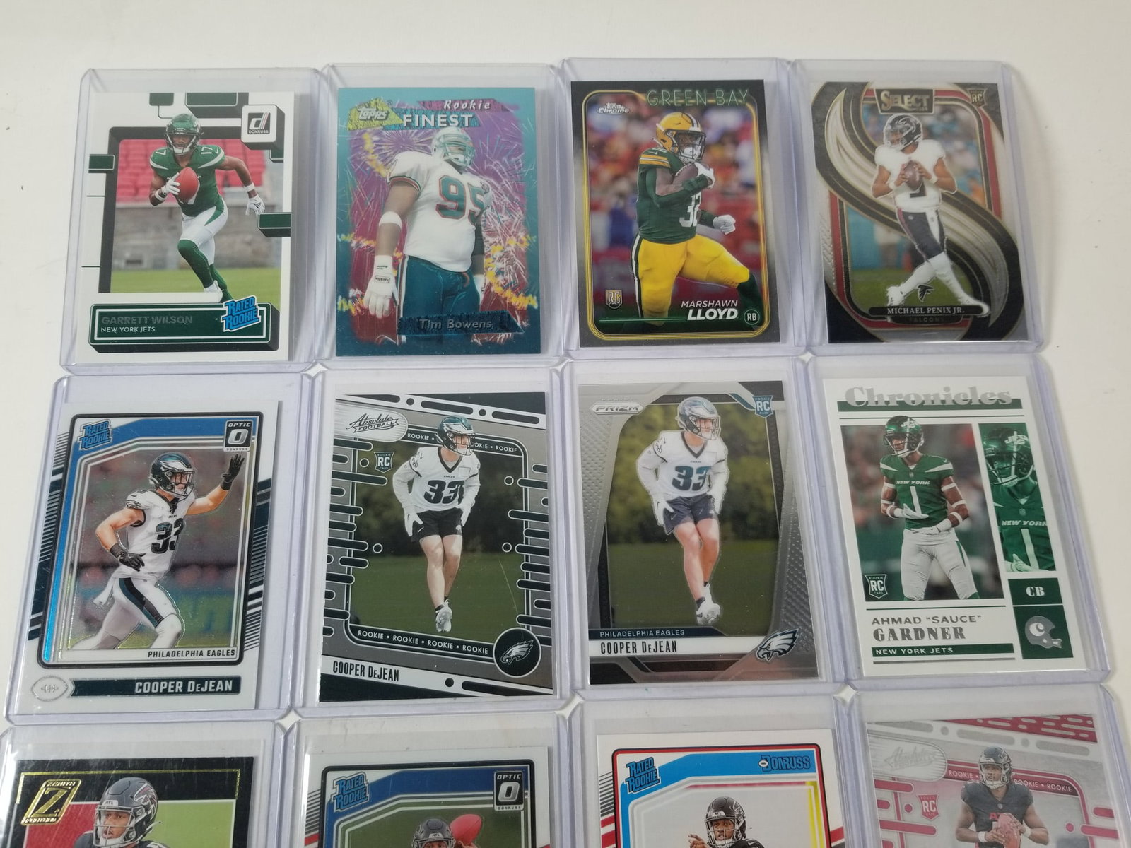 Assortment of Modern Football Rookie and Insert Cards - 2