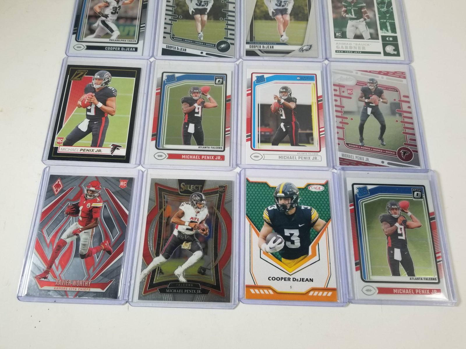 Assortment of Modern Football Rookie and Insert Cards - 3