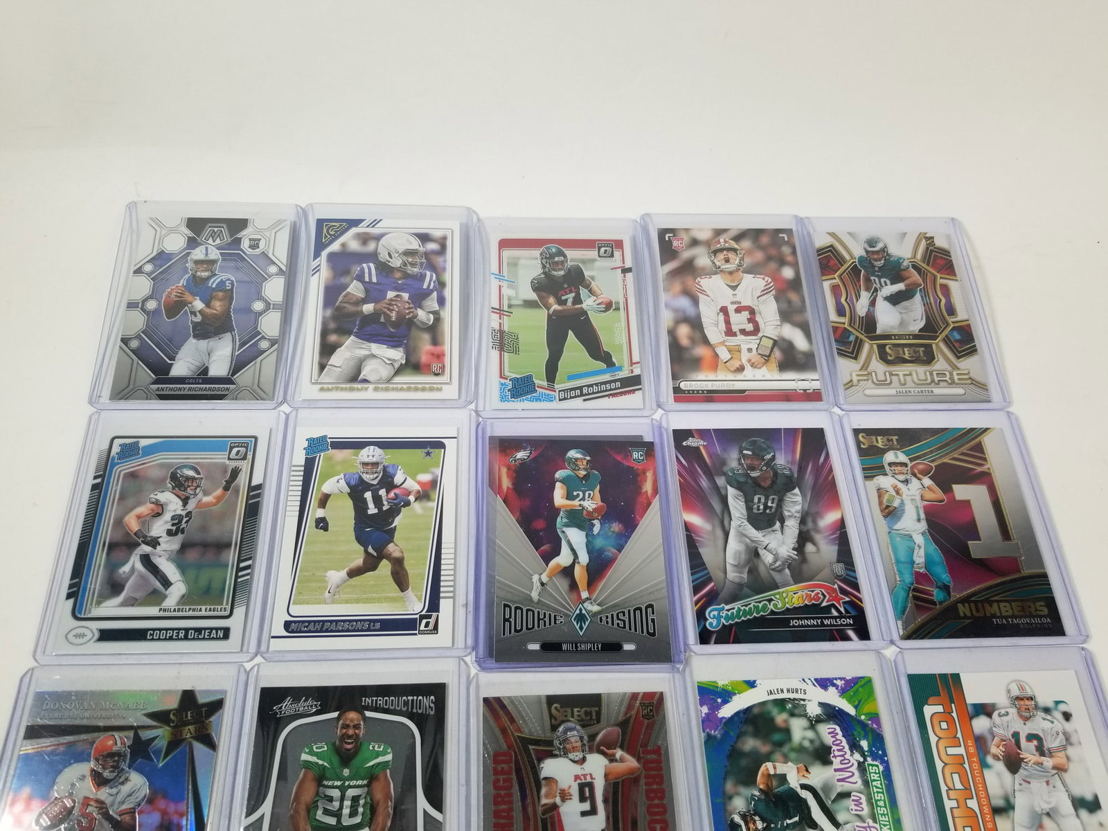 Assortment of Modern Football Rookie and Insert Cards - 4