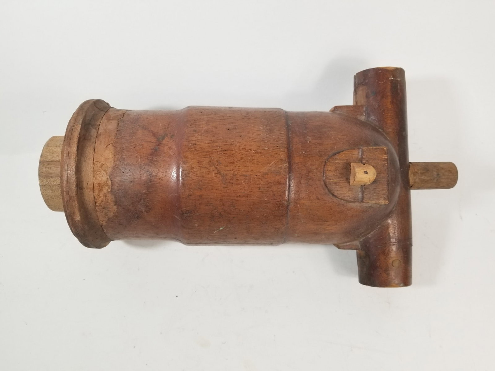 Vintage Wood Cannon Mold (1 of 3)