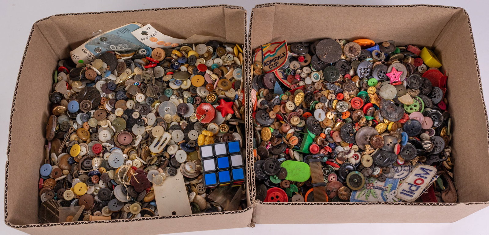 Large Lot of Vintage Buttons - 2