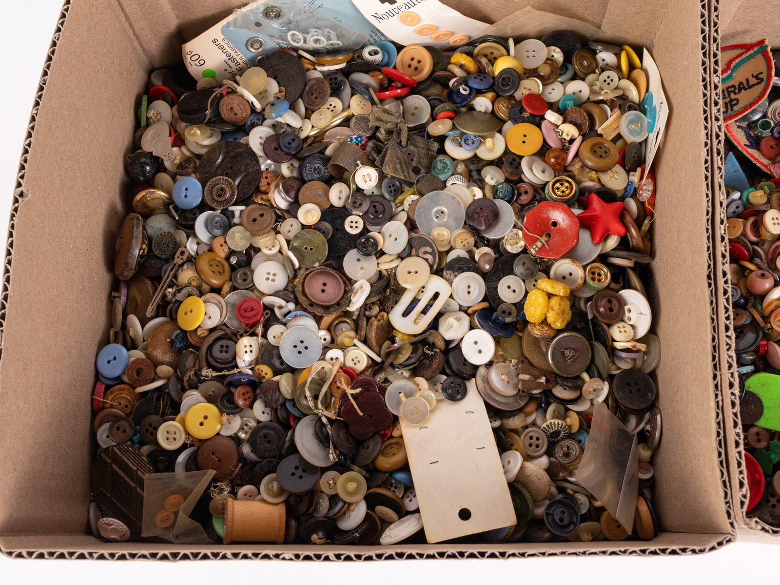 Large Lot of Vintage Buttons - 3