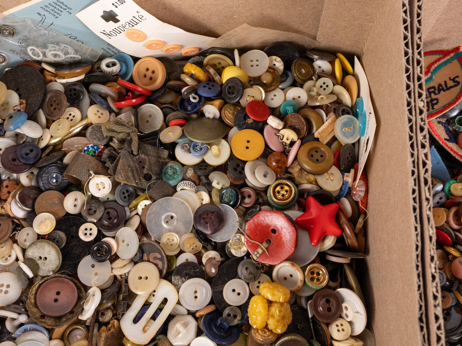 Large Lot of Vintage Buttons - 5