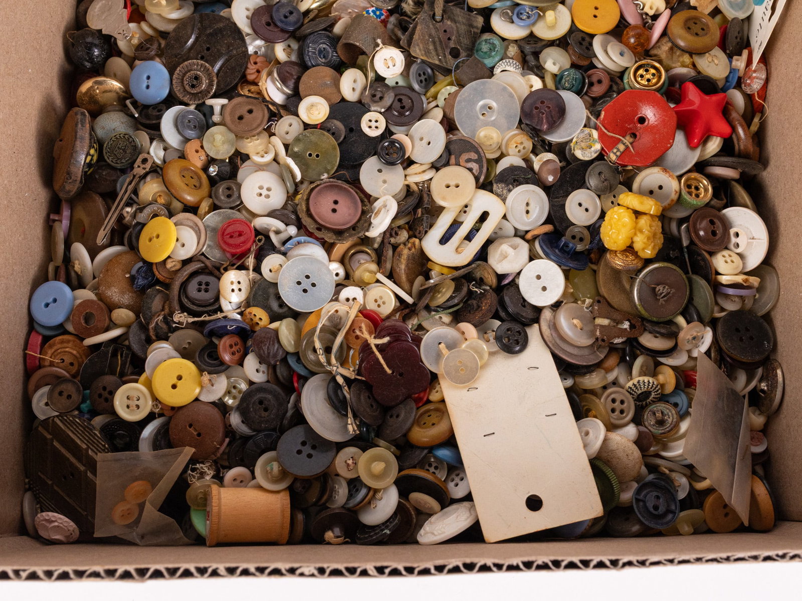 Large Lot of Vintage Buttons - 6