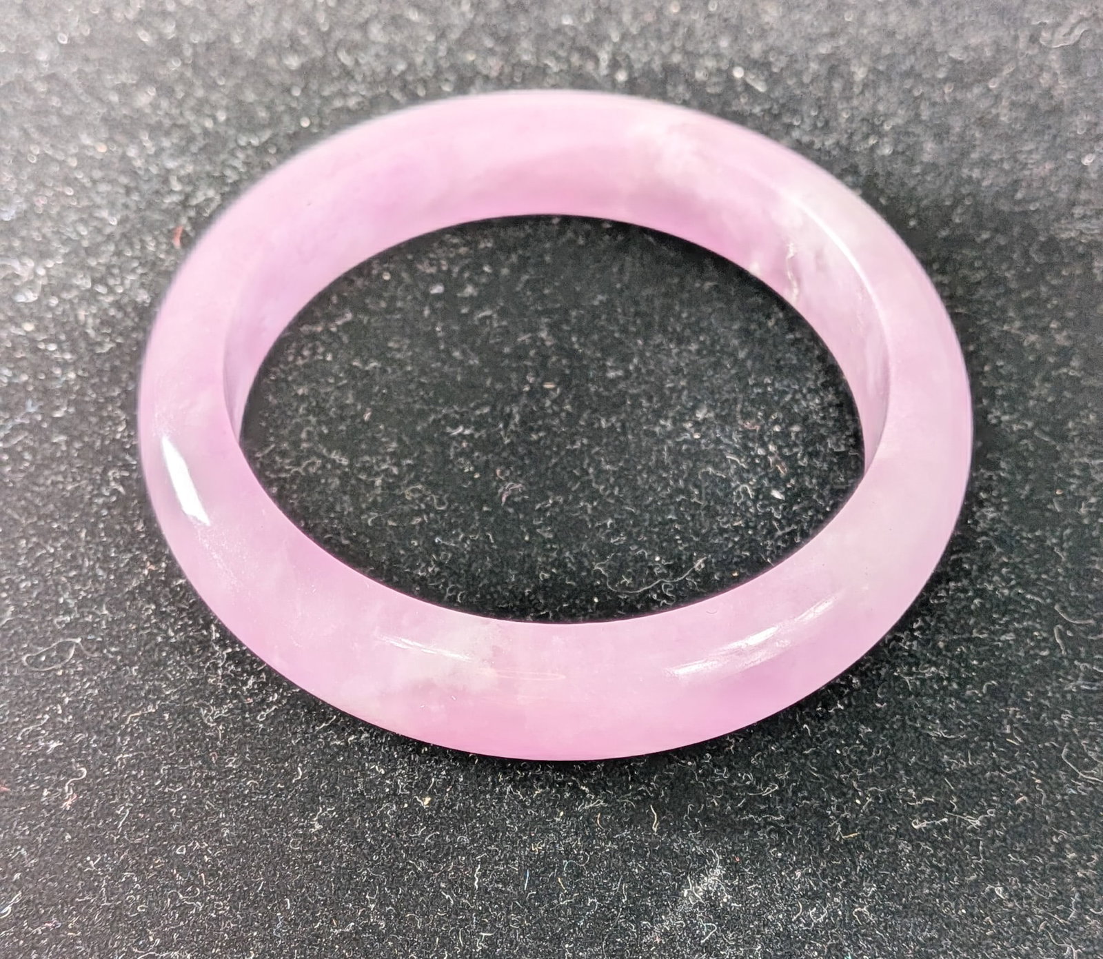 Pink Jade Bangle: Pink Jade Bangle 2 3/10" or 58mm Literature Brooks Auction – Online Auction Terms & Conditions Contact: (856) 694-2960 | info@brooks.auction READ BEFORE YOU BID: We want you to feel confident
