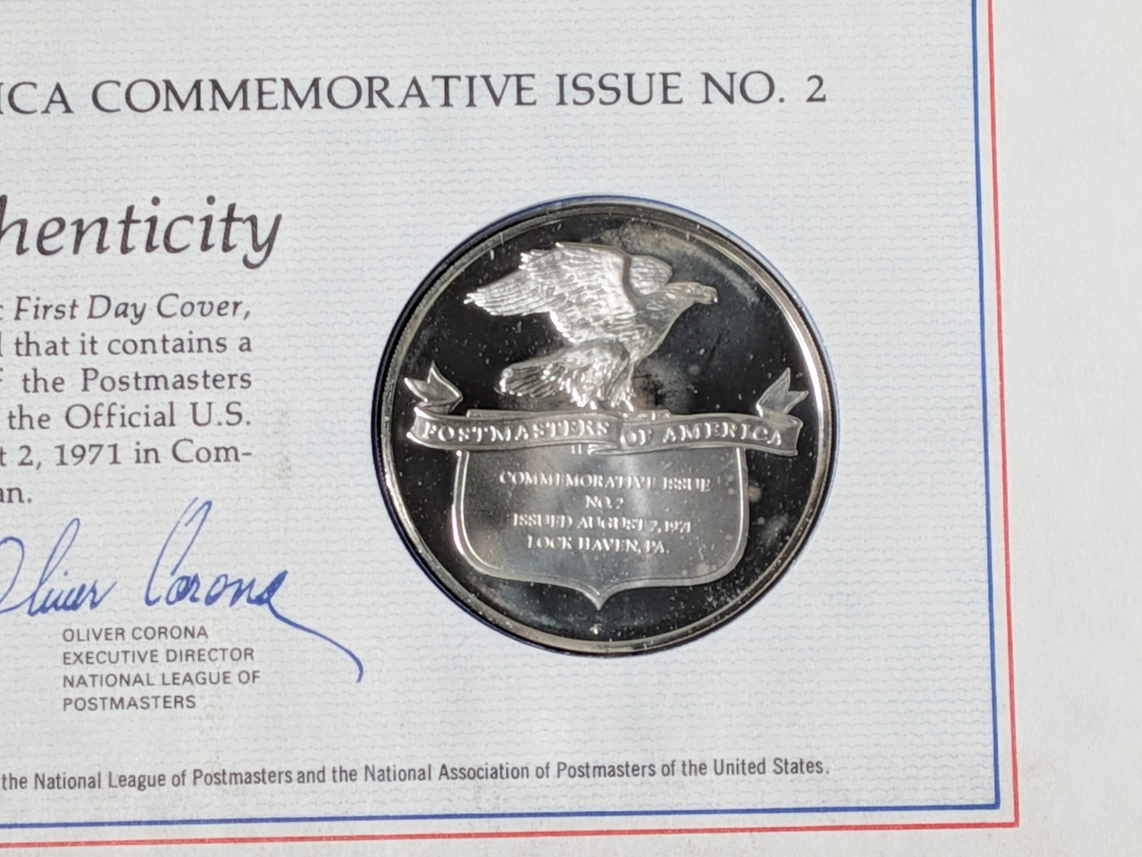 "American Artist John Sloan" Limited Edition Sterling Silver Proof and Stamp - 5