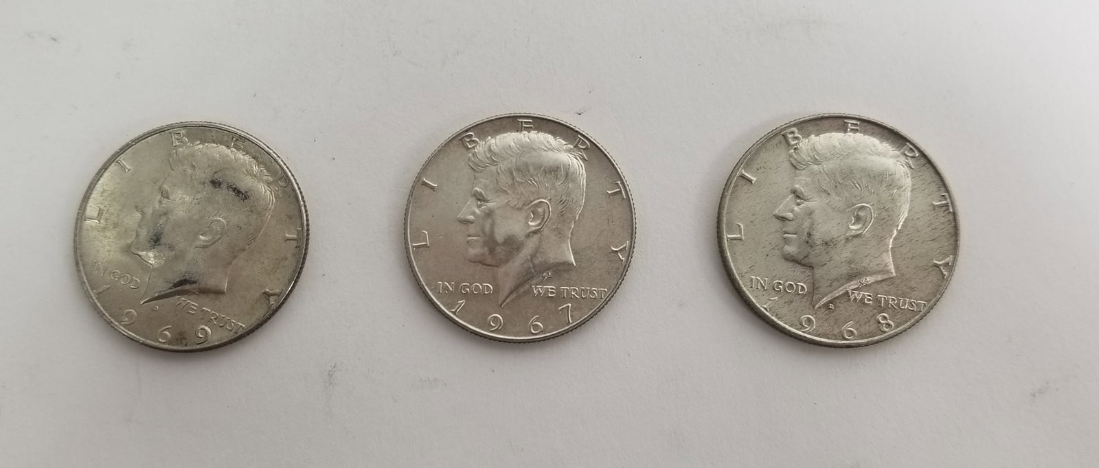 Three Kennedy Half Dollars 40% Silver: Three Kennedy Half Dollars 40% Silver Literature Brooks Auction – Online Auction Terms & Conditions Contact: (856) 694-2960 | info@brooks.auction READ BEFORE YOU BID: We want you to feel